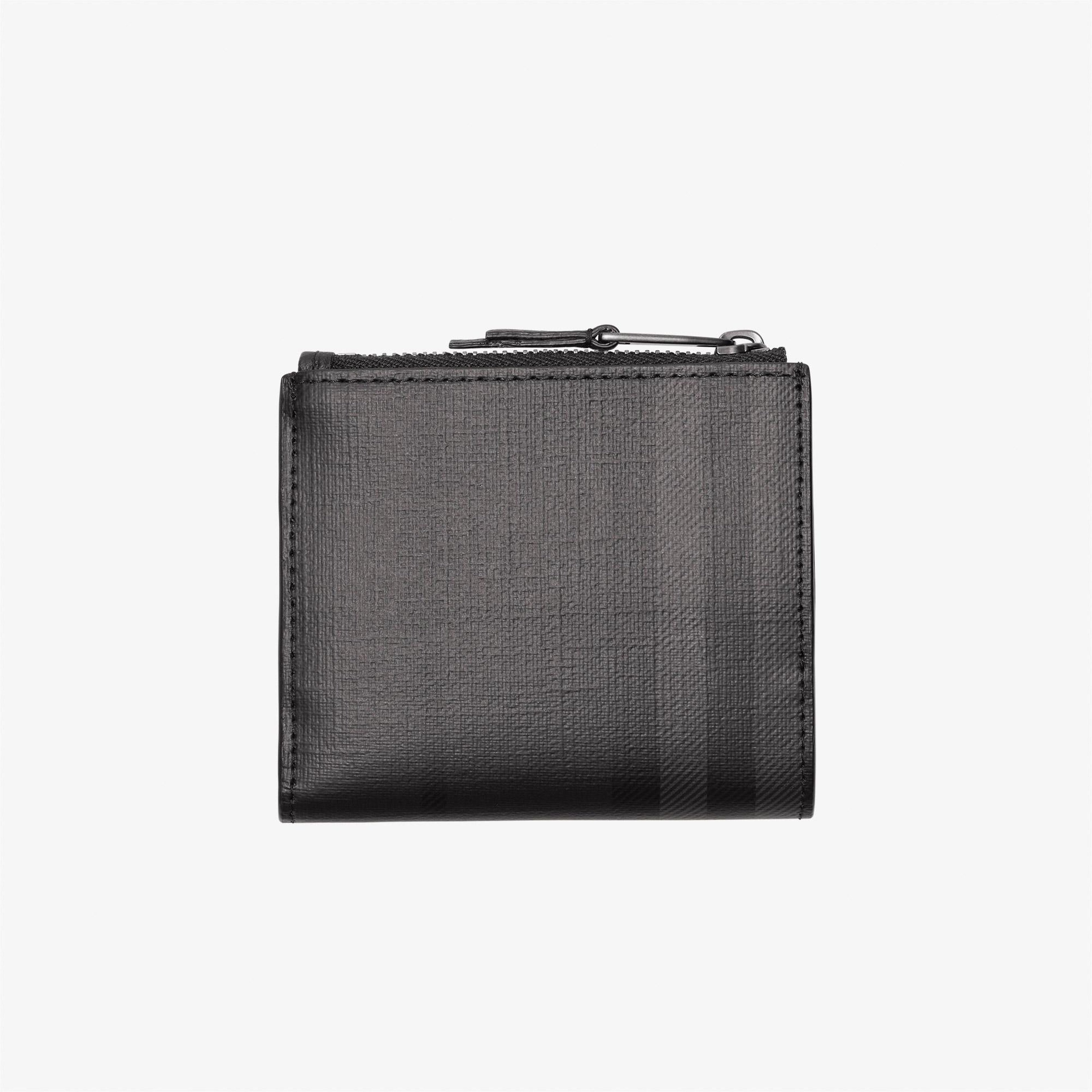 Burberry New Zip Bifold Bin Erkek Antrasit Cüzdan