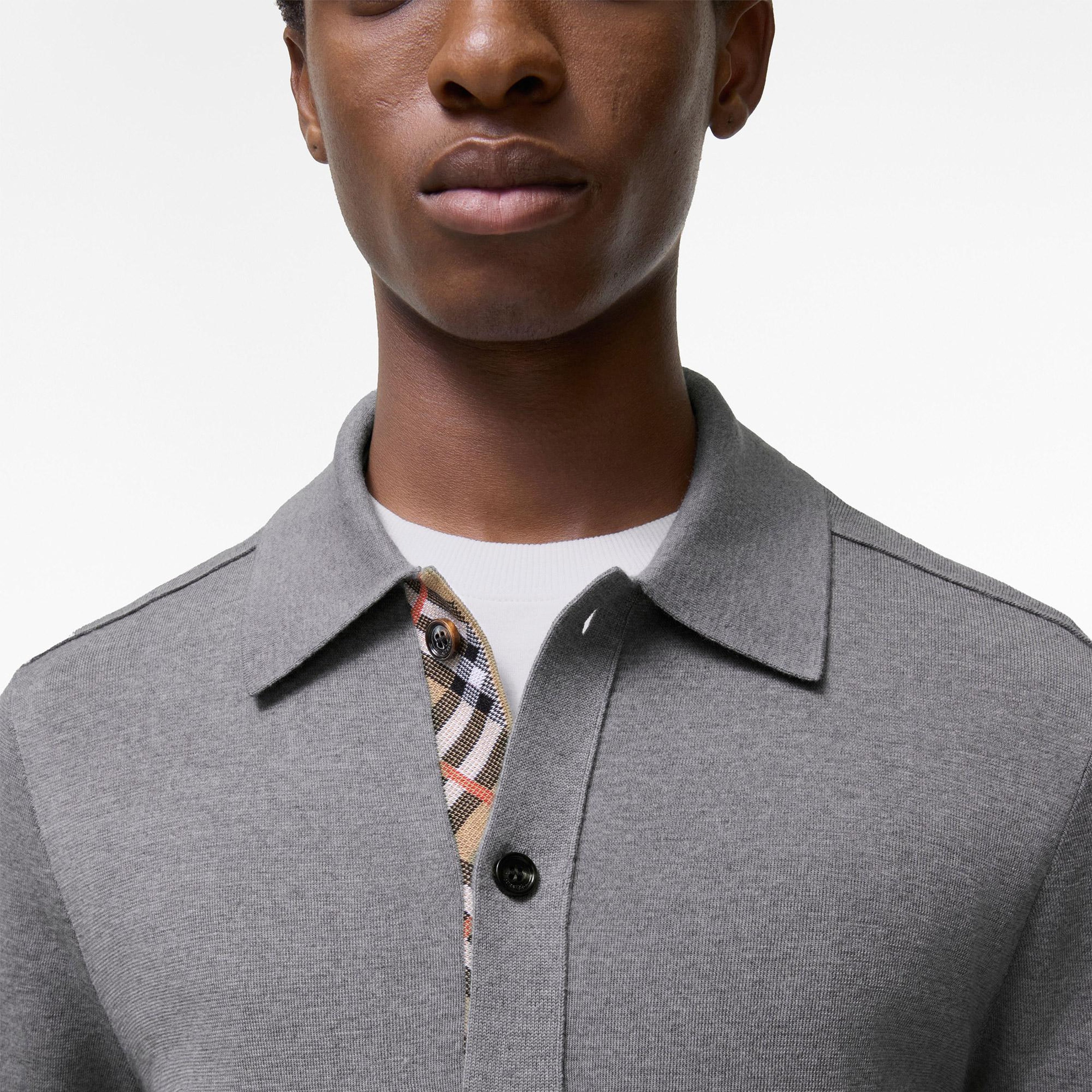 Burberry Channing Erkek Gri Hırka