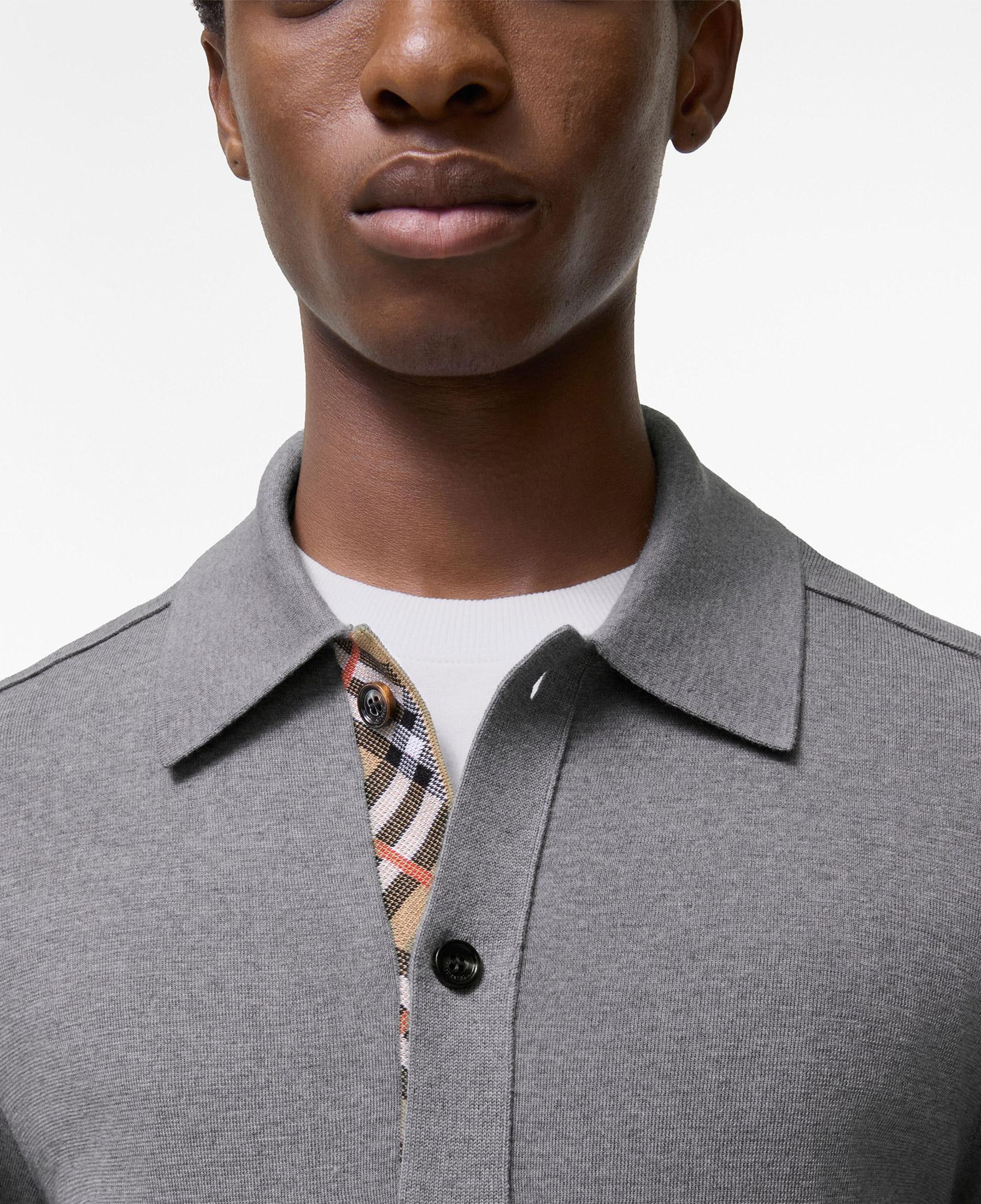 Burberry Channing Erkek Gri Hırka