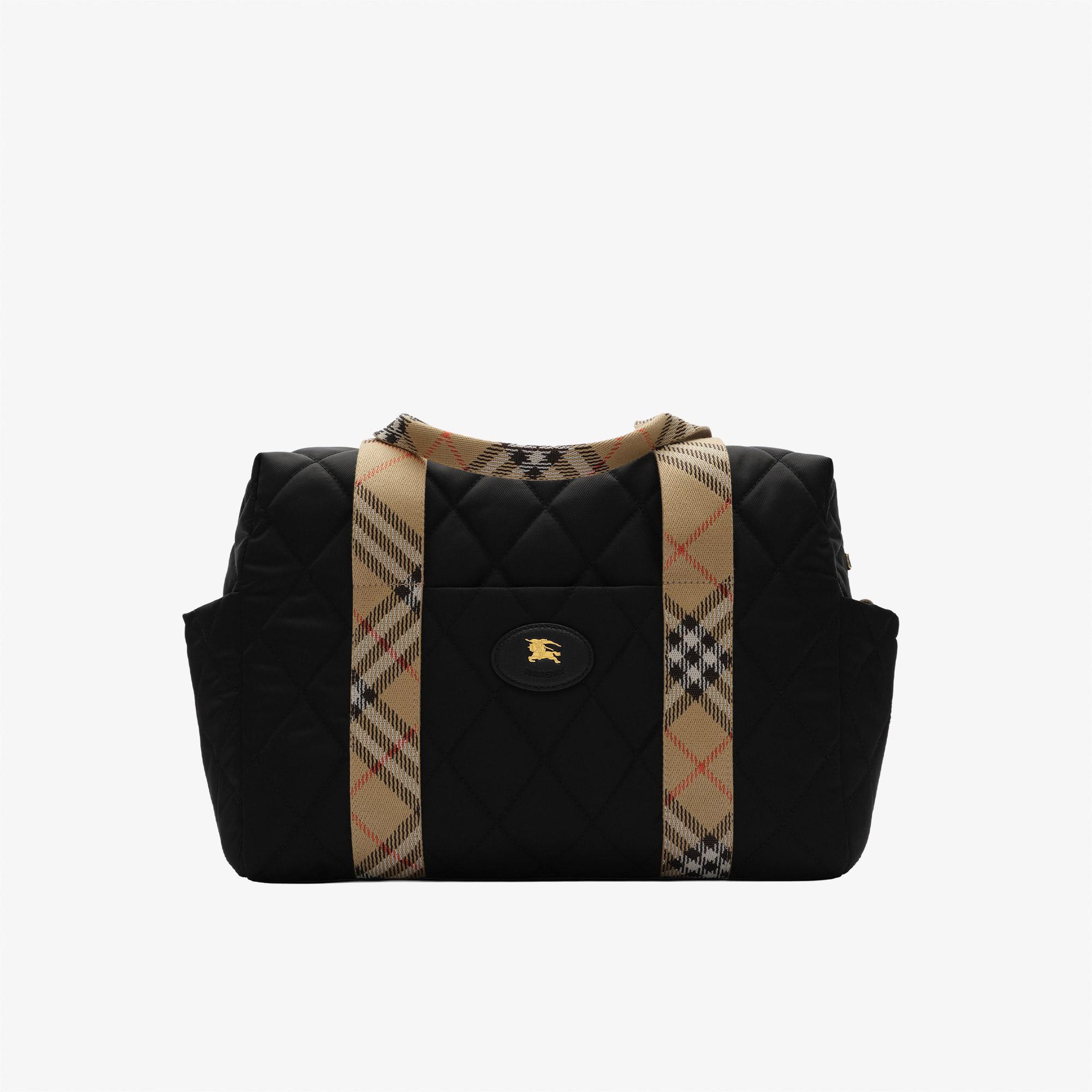 Burberry Belfast Çocuk Siyah Omuz Çantası