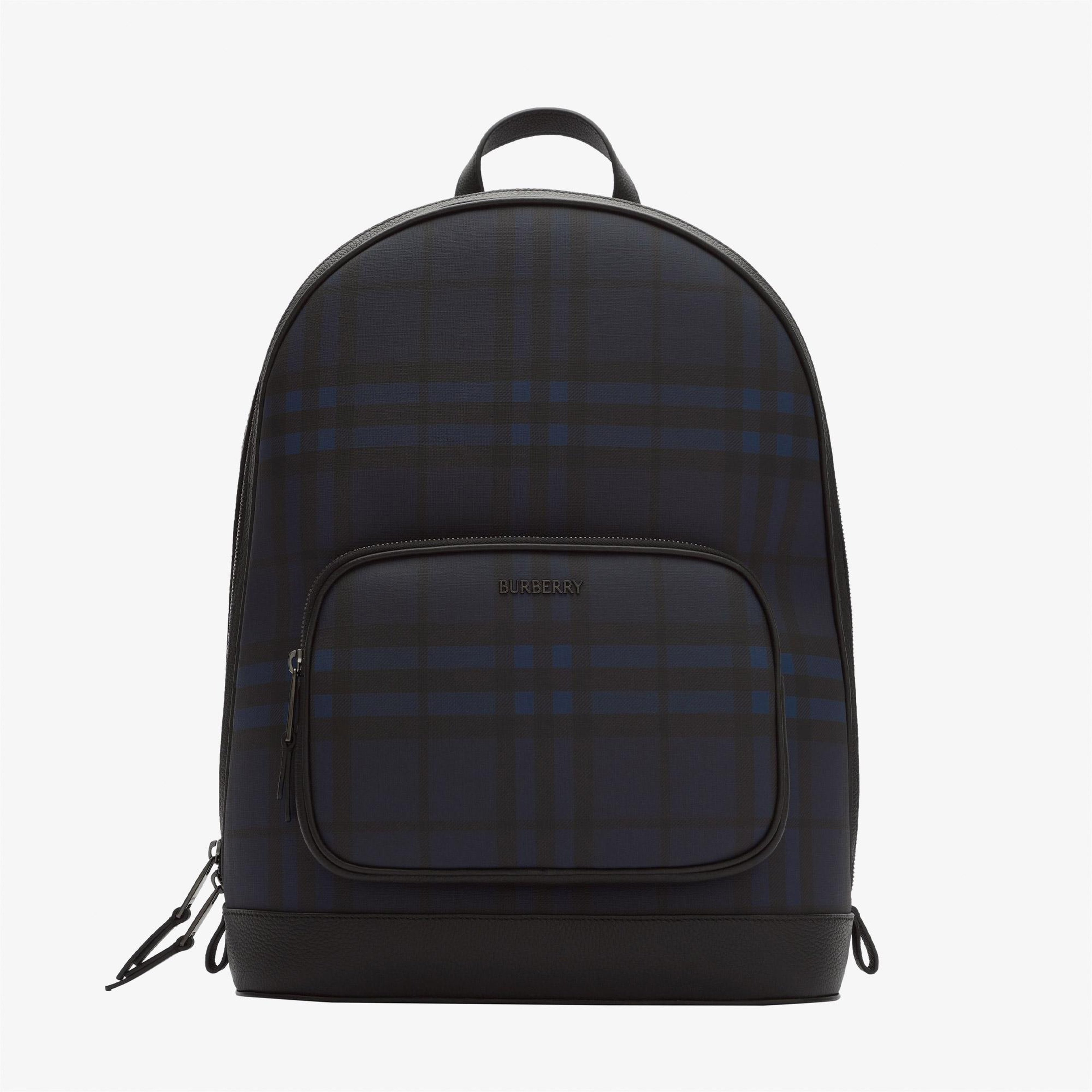 Burberry Zip Bin Erkek Lacivert Sırt Çantası