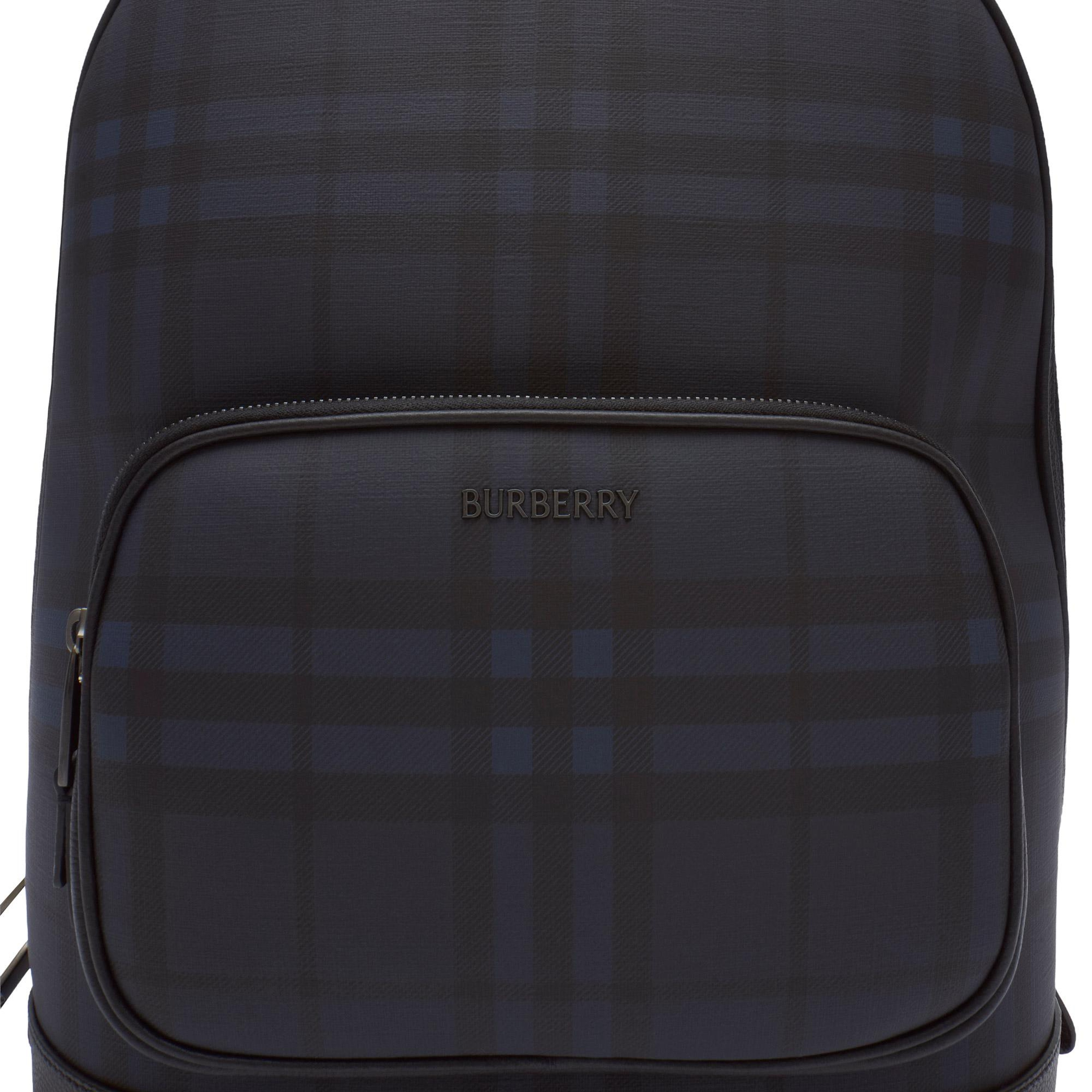 Burberry Zip Bin Erkek Lacivert Sırt Çantası
