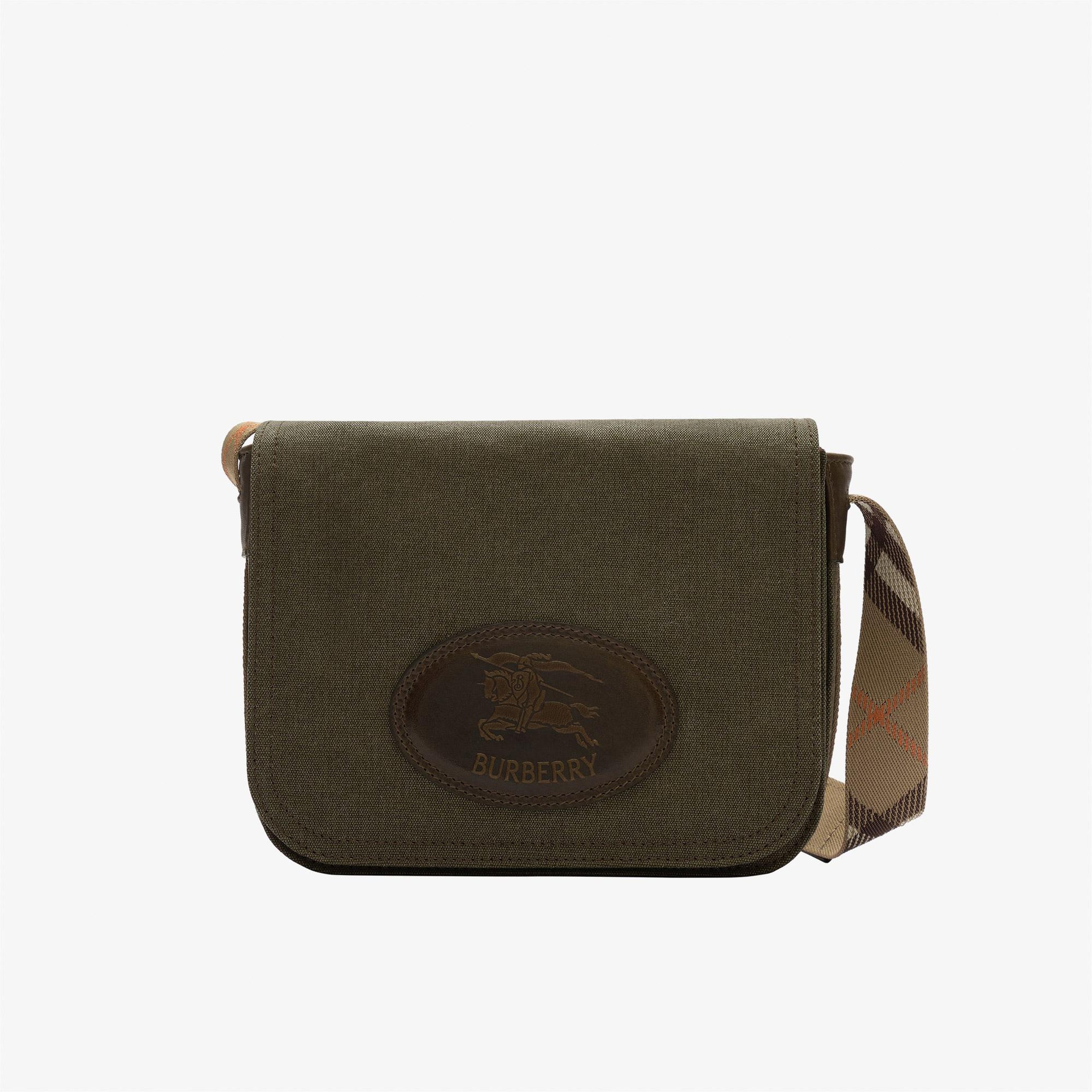Burberry Mini Crossbody Utili Erkek Haki Çapraz Çanta