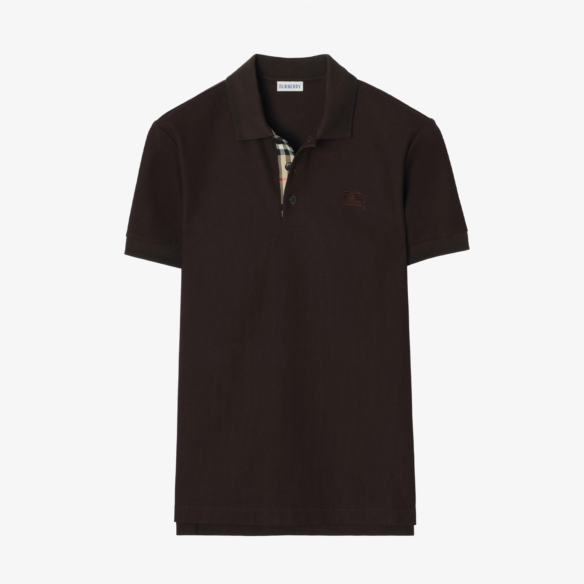 Burberry Eddie Ekd Erkek Kahverengi Polo