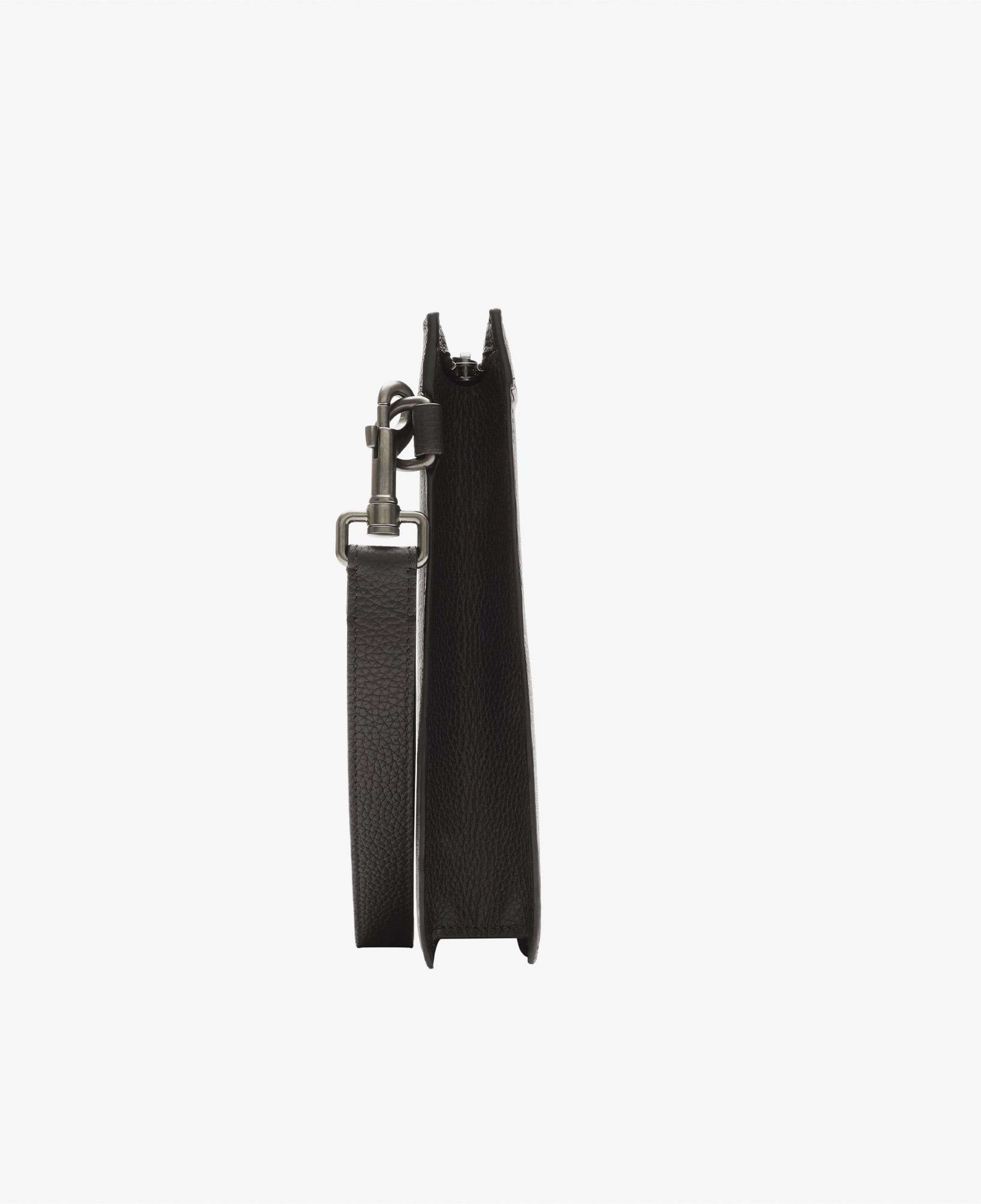 Burberry Flat Frame Pouch Bin Erkek Antrasit El Çantası