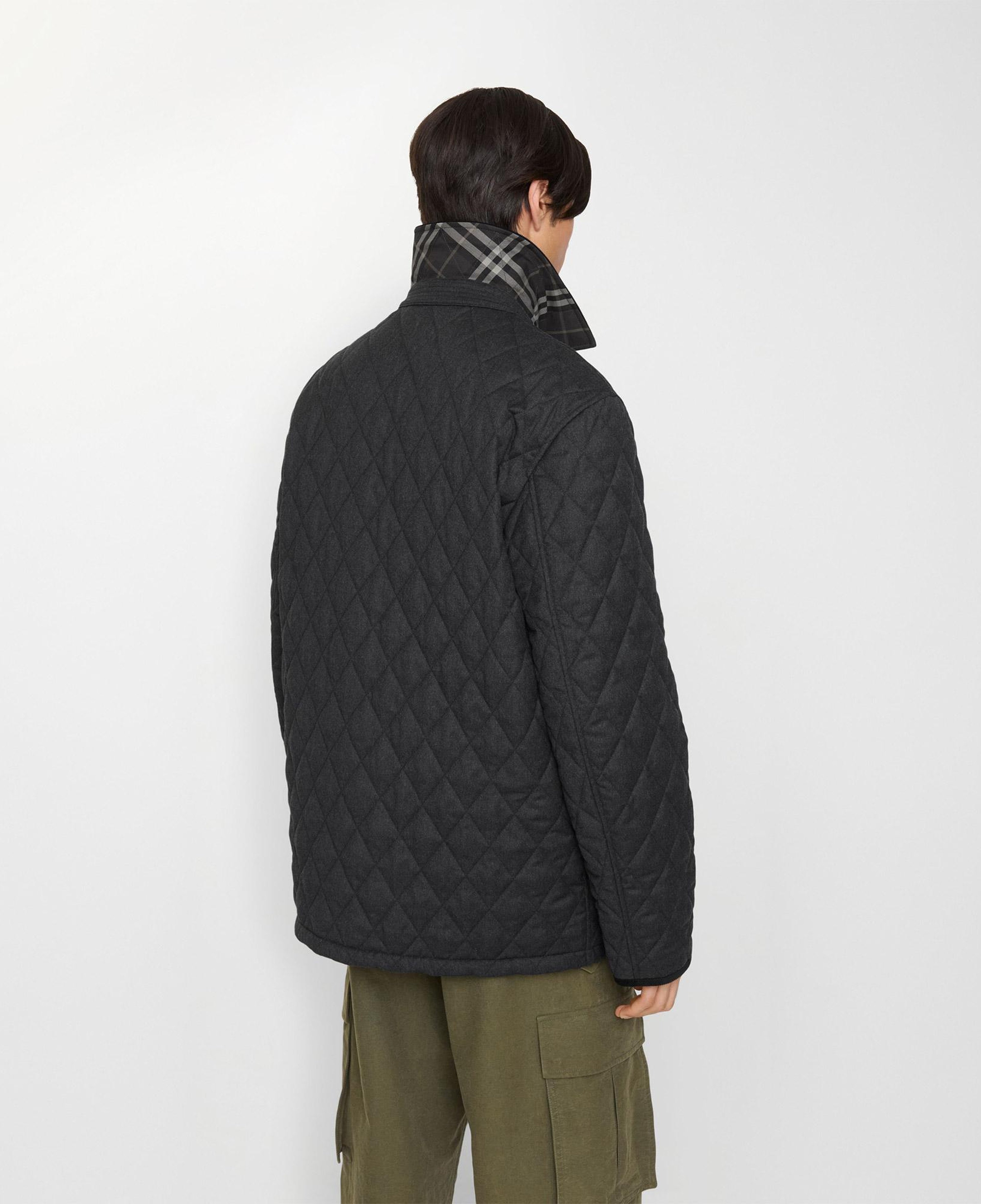 Burberry Quilted Nylon Barn Erkek Siyah Mont