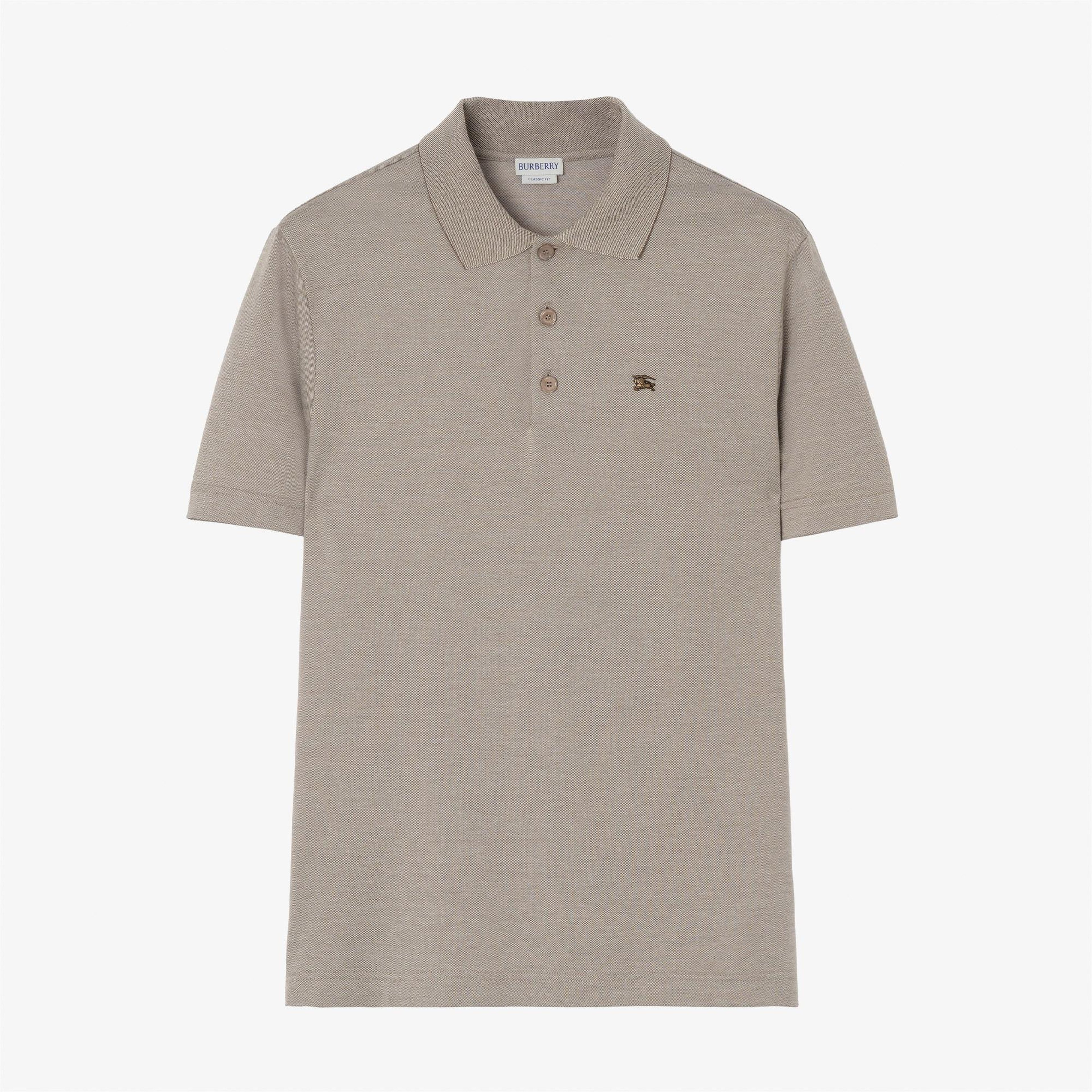 Burberry Evan Med Erkek Gri Polo