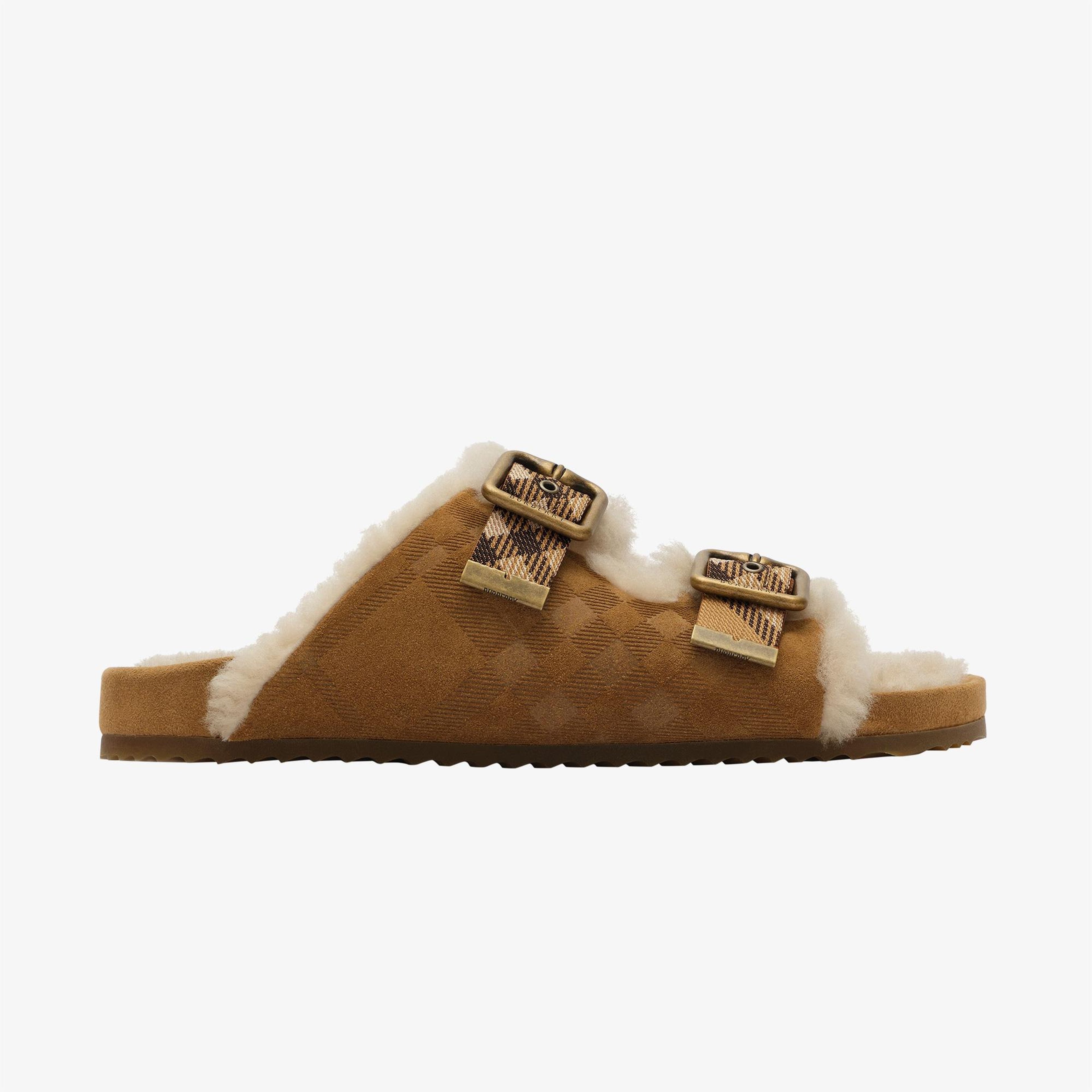 Burberry Urchin Sandal Kadın Kahverengi Sandalet