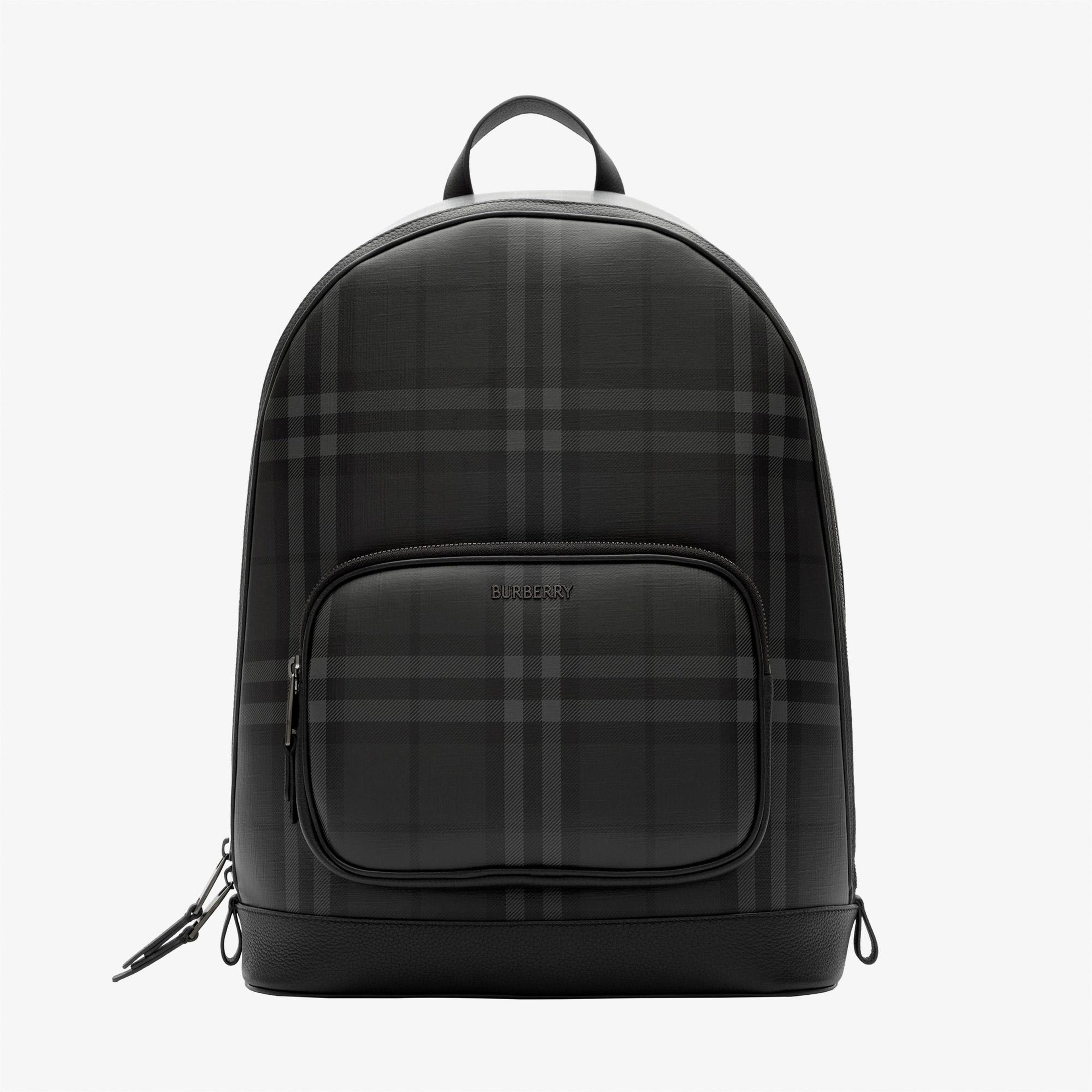 Burberry Zip Iron Bin Erkek Antrasit Sırt Çantası