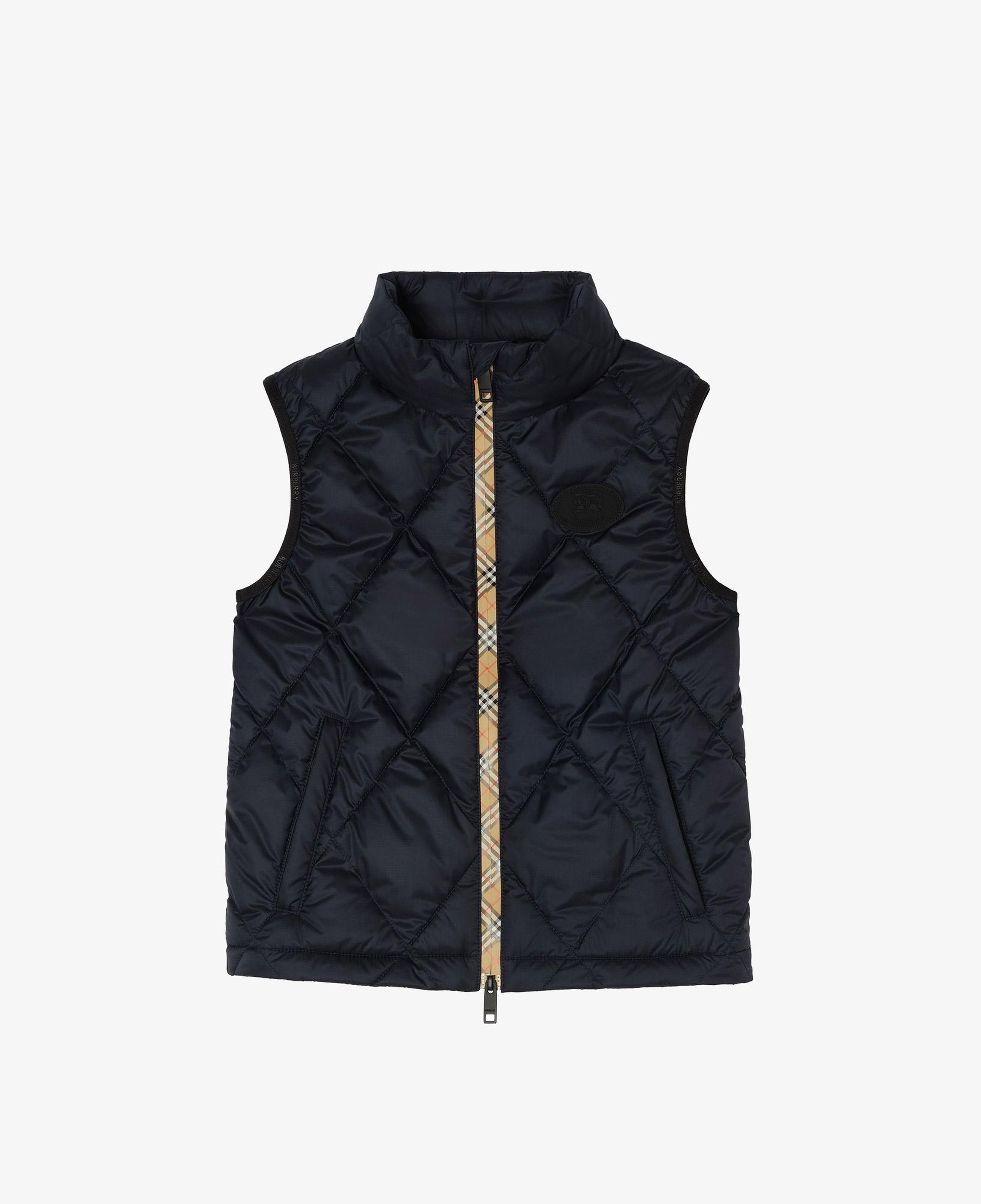 Burberry Cheswick Çocuk Lacivert Mont