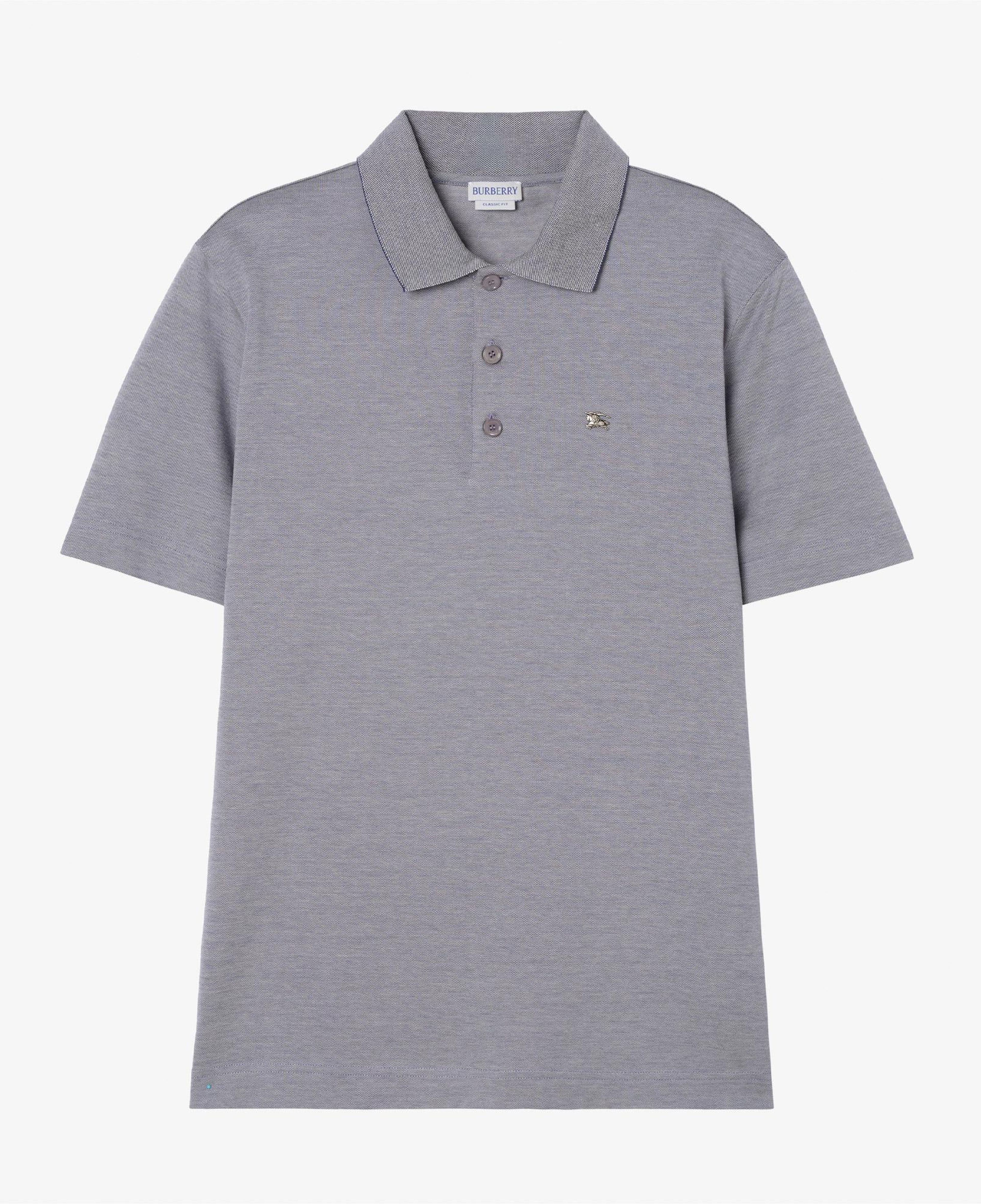 Burberry Evan Med Erkek Gri Polo