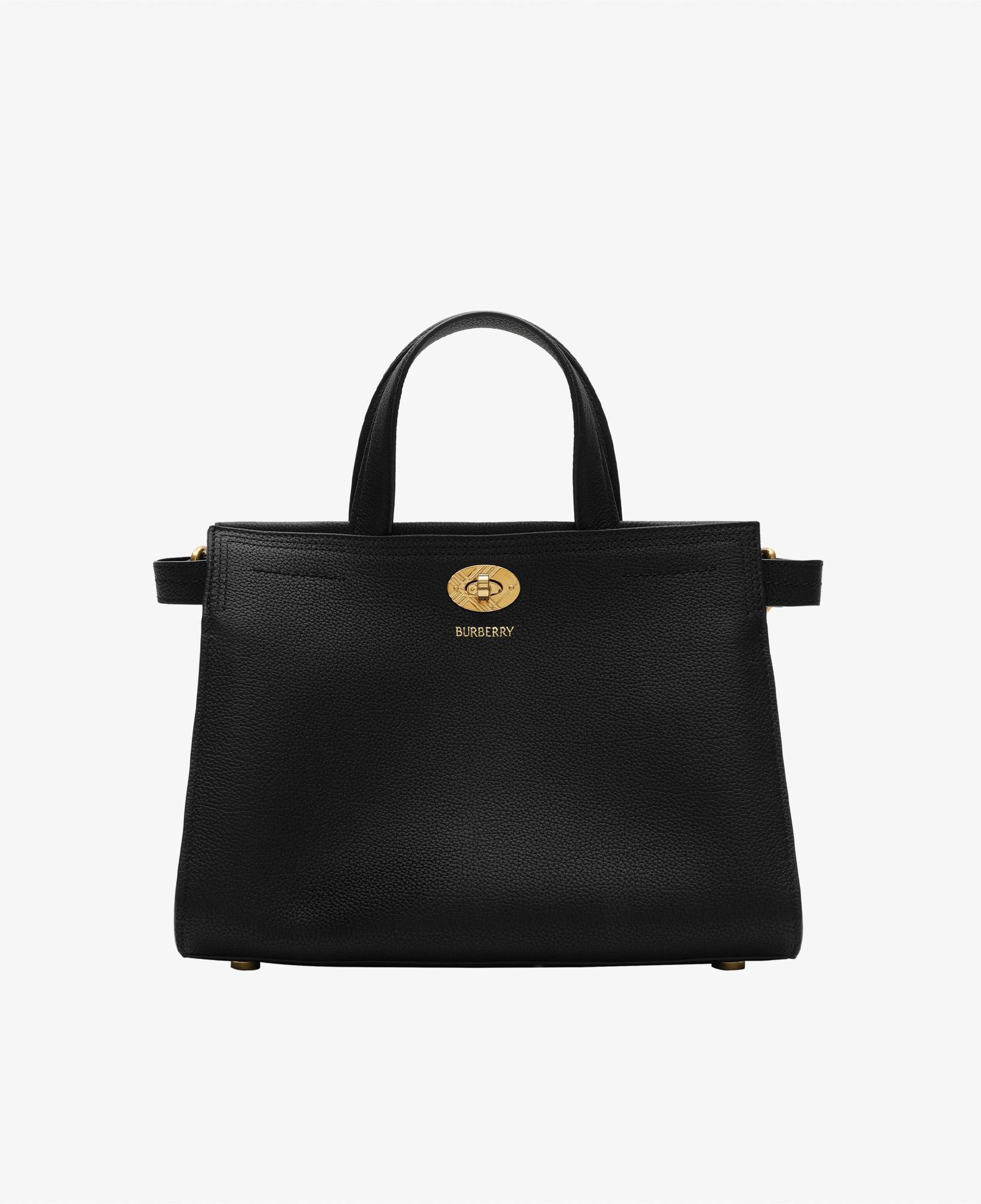 Burberry Cotswolds Check Kadın Siyah Omuz Çantası