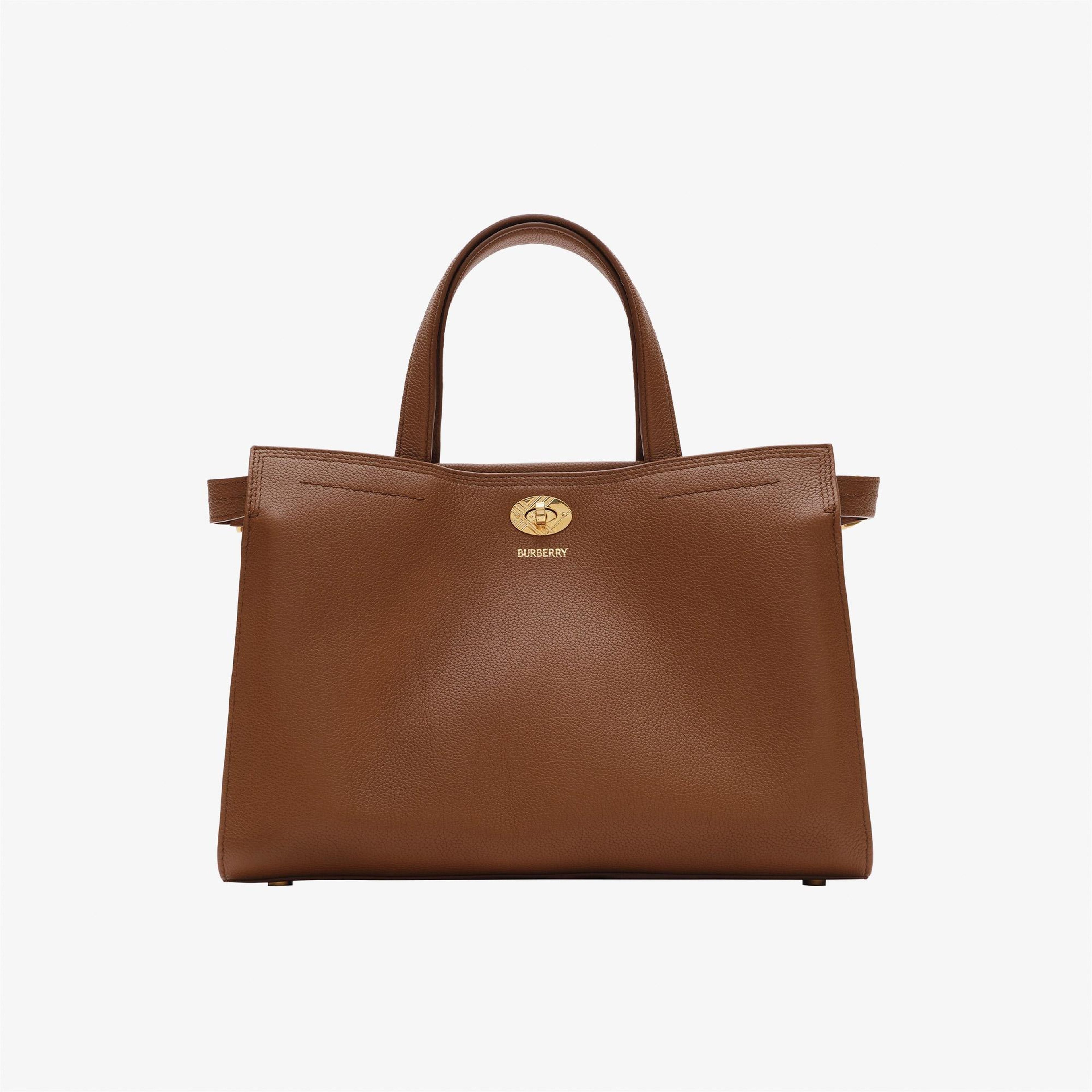 Burberry Cotswolds Check Kadın Kahverengi Omuz Çantası