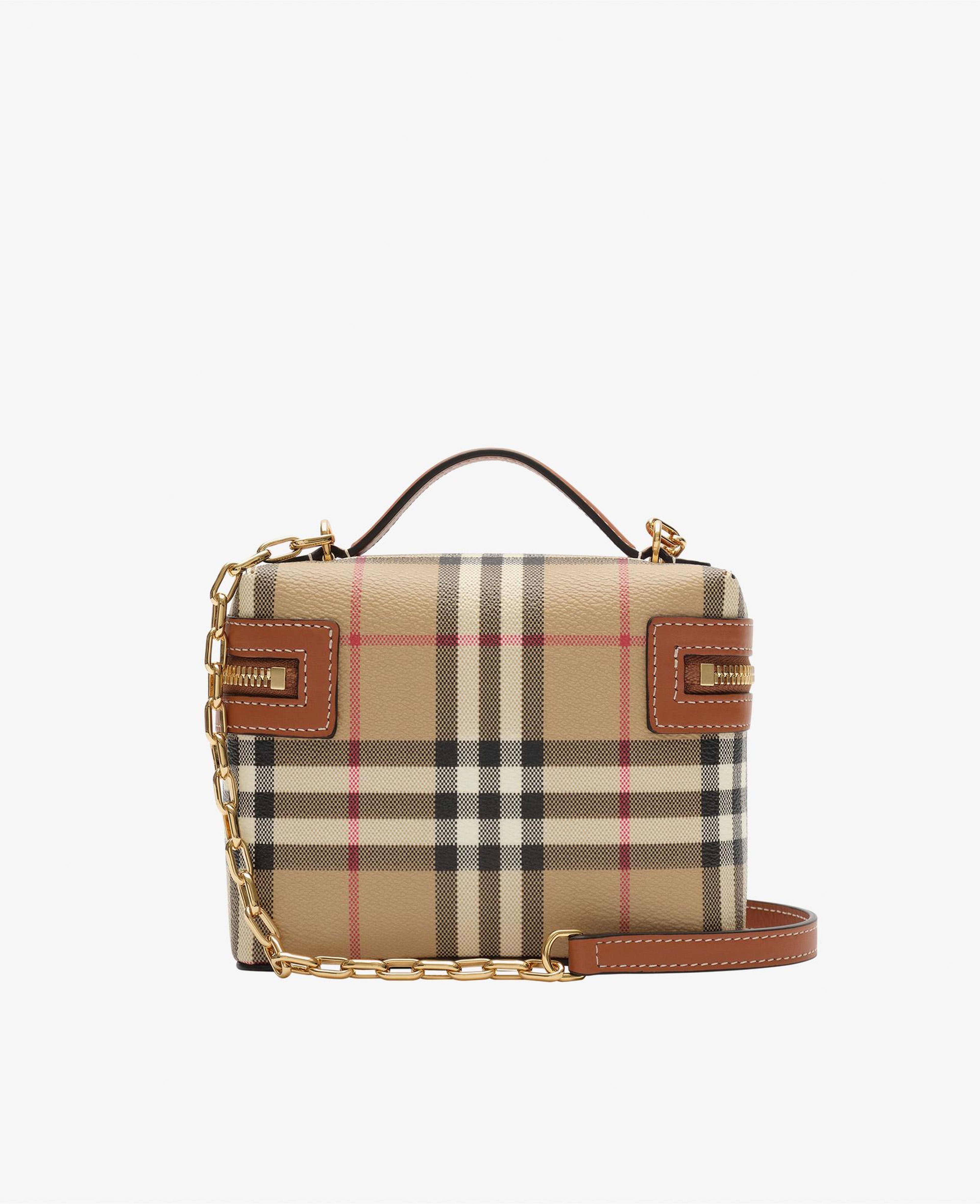 Burberry Vanity Kadın Bej Omuz Çantası