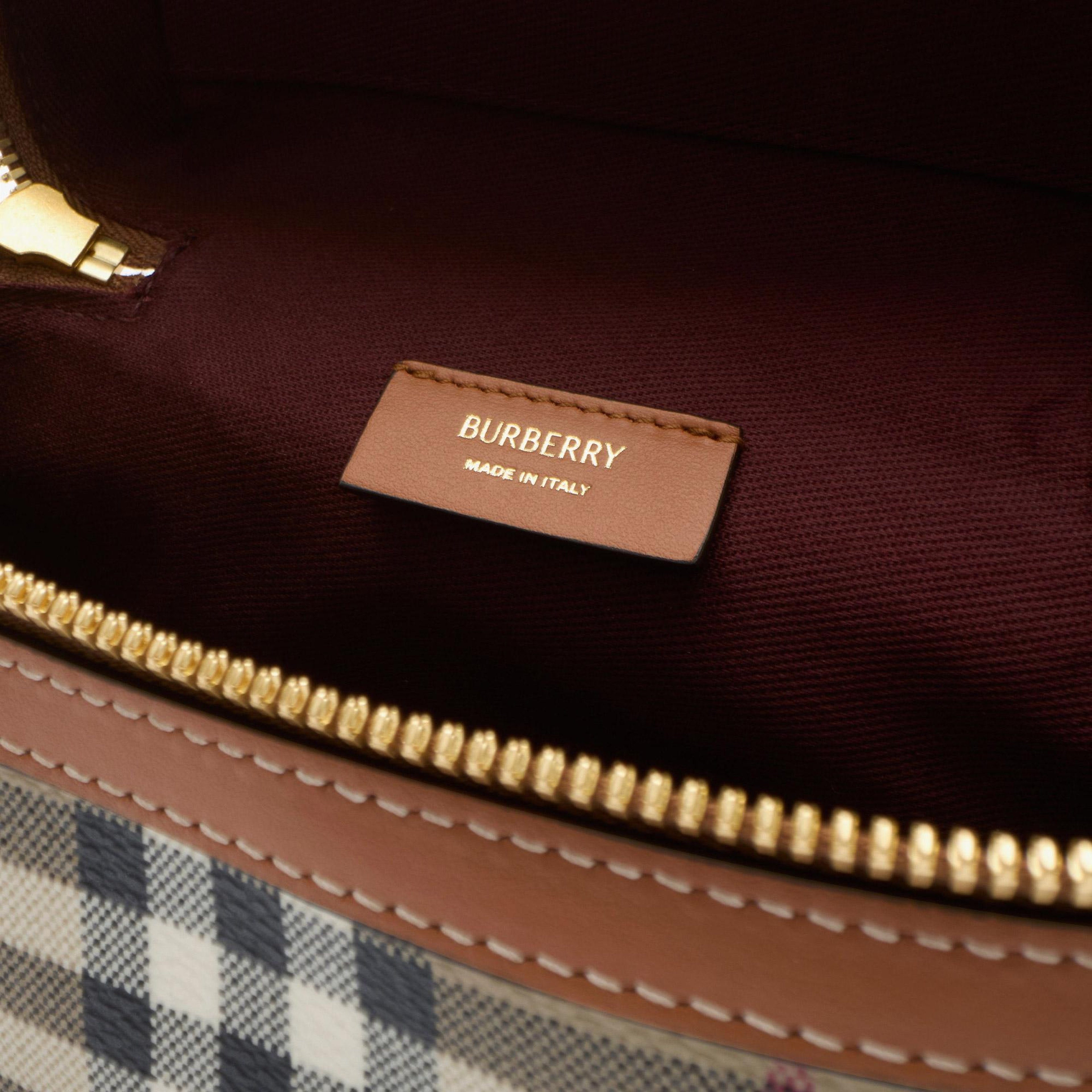 Burberry Vanity Kadın Bej Omuz Çantası