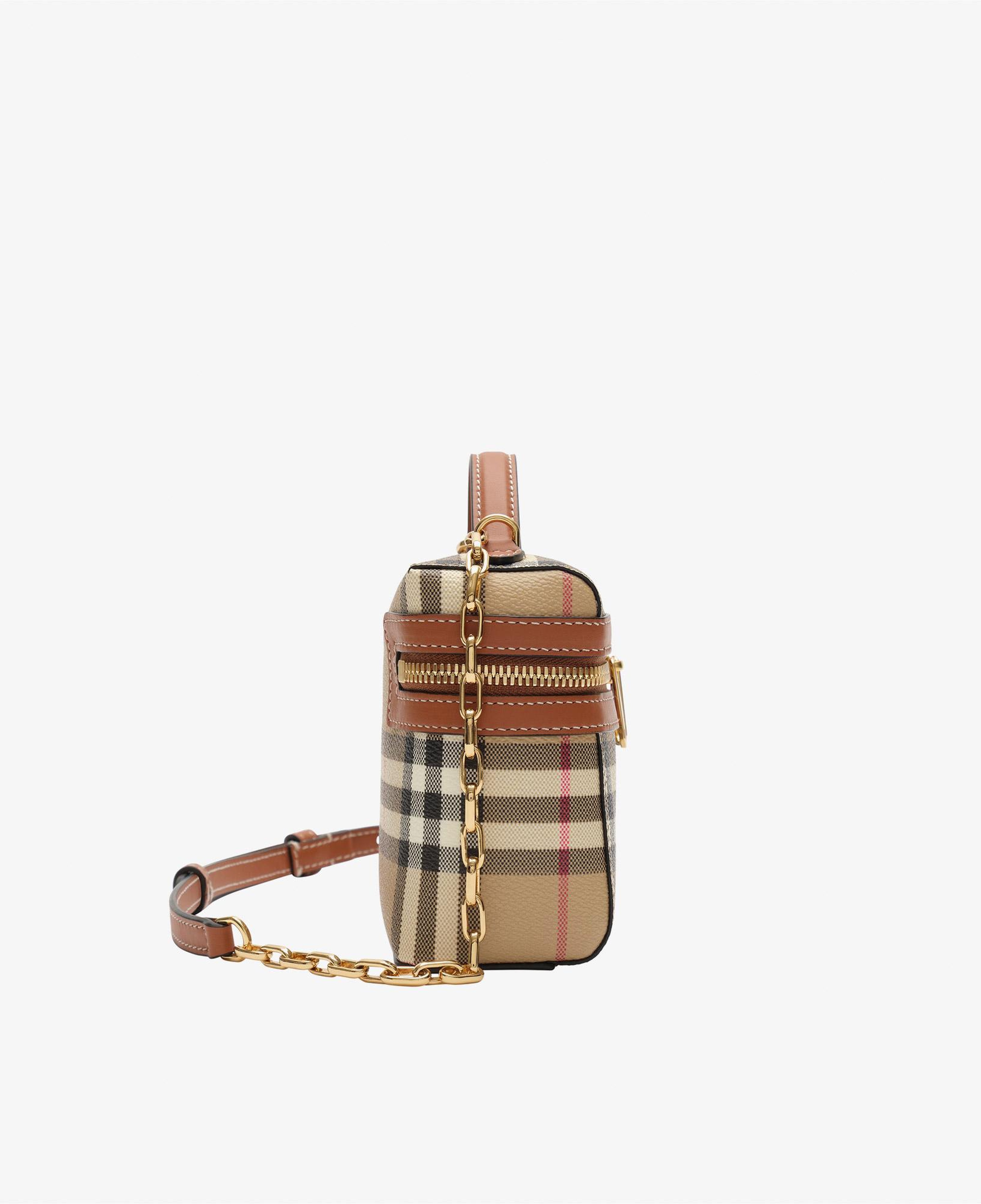 Burberry Vanity Kadın Bej Omuz Çantası