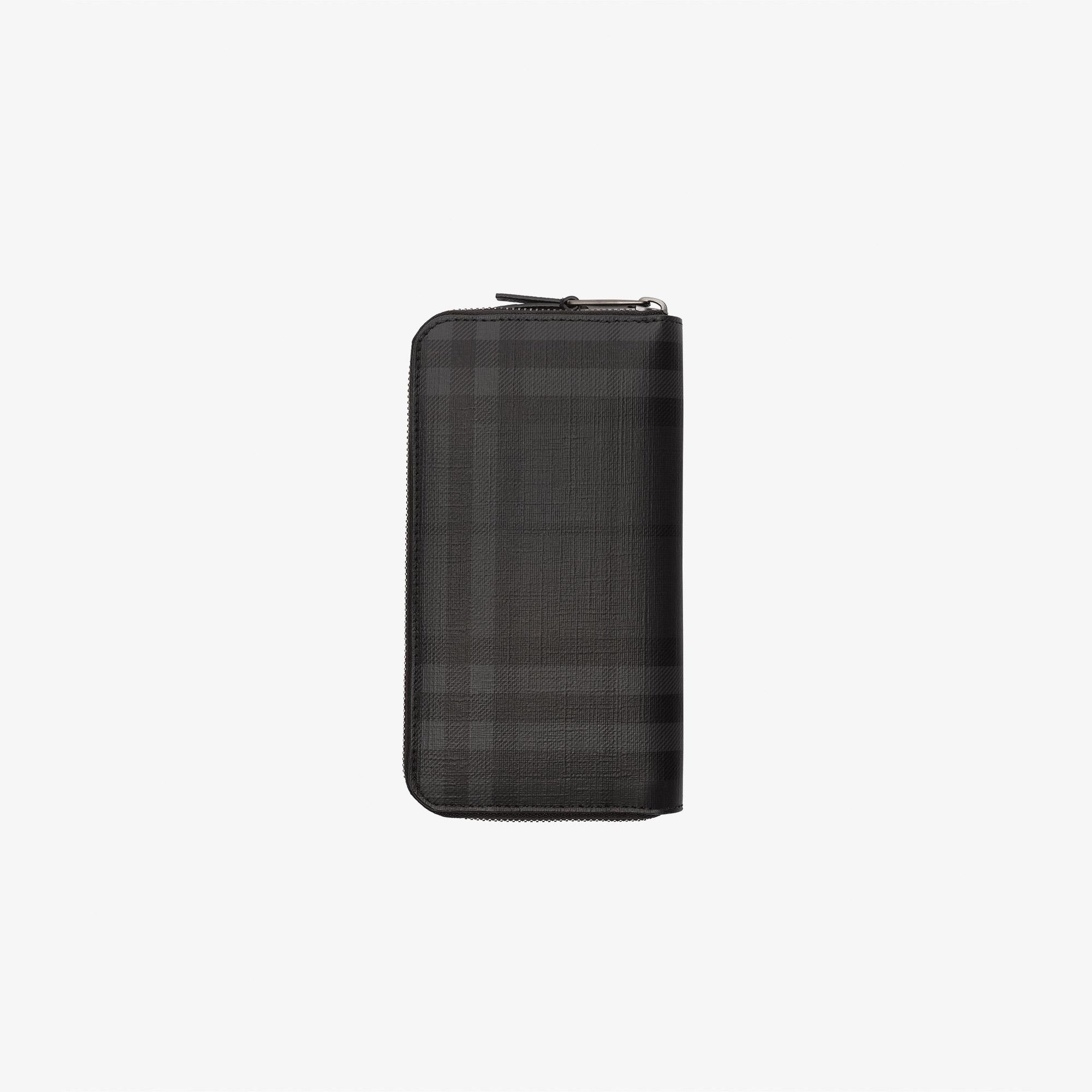 Burberry Zip Bin Erkek Antrasit Cüzdan
