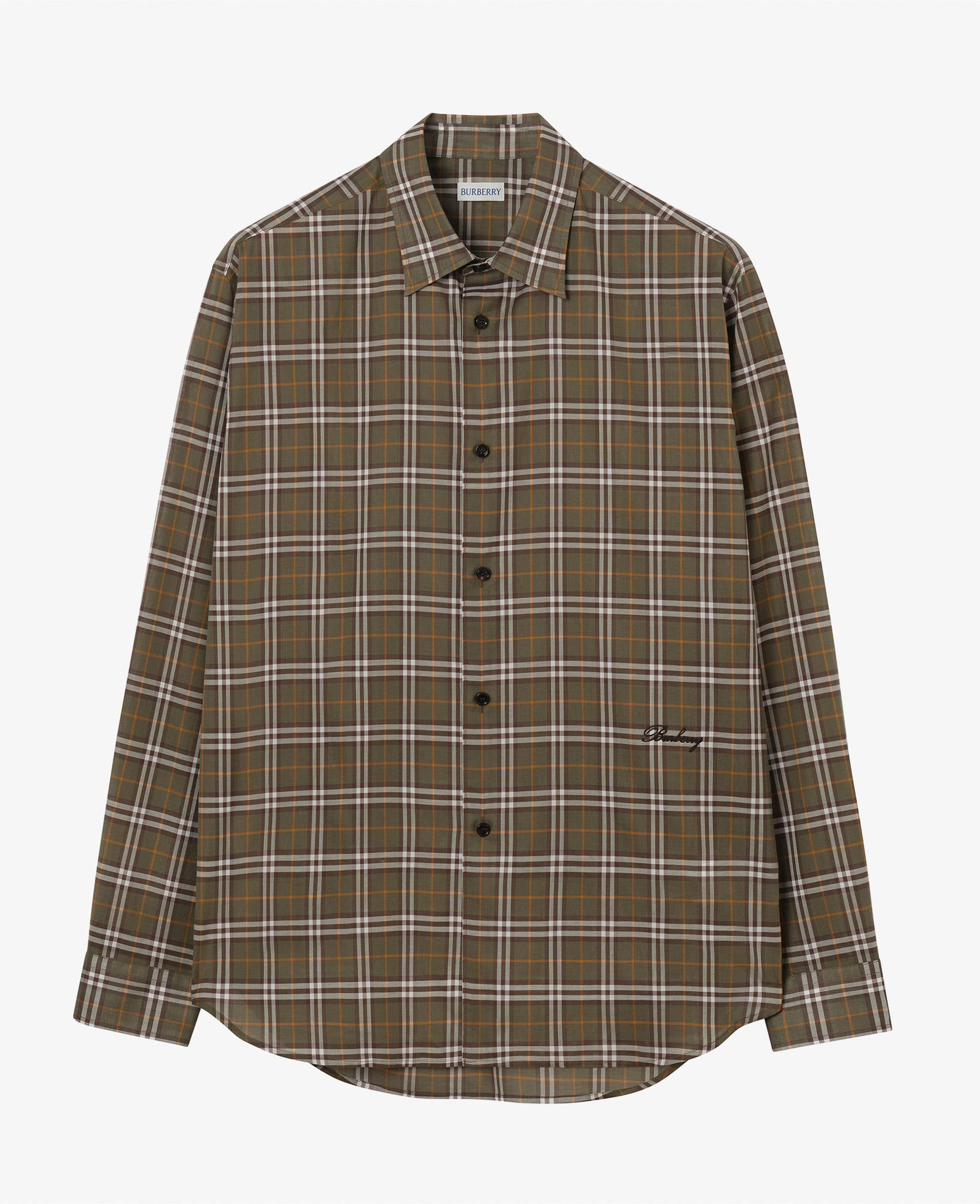 Burberry Radmar Check Erkek Kahverengi Gömlek
