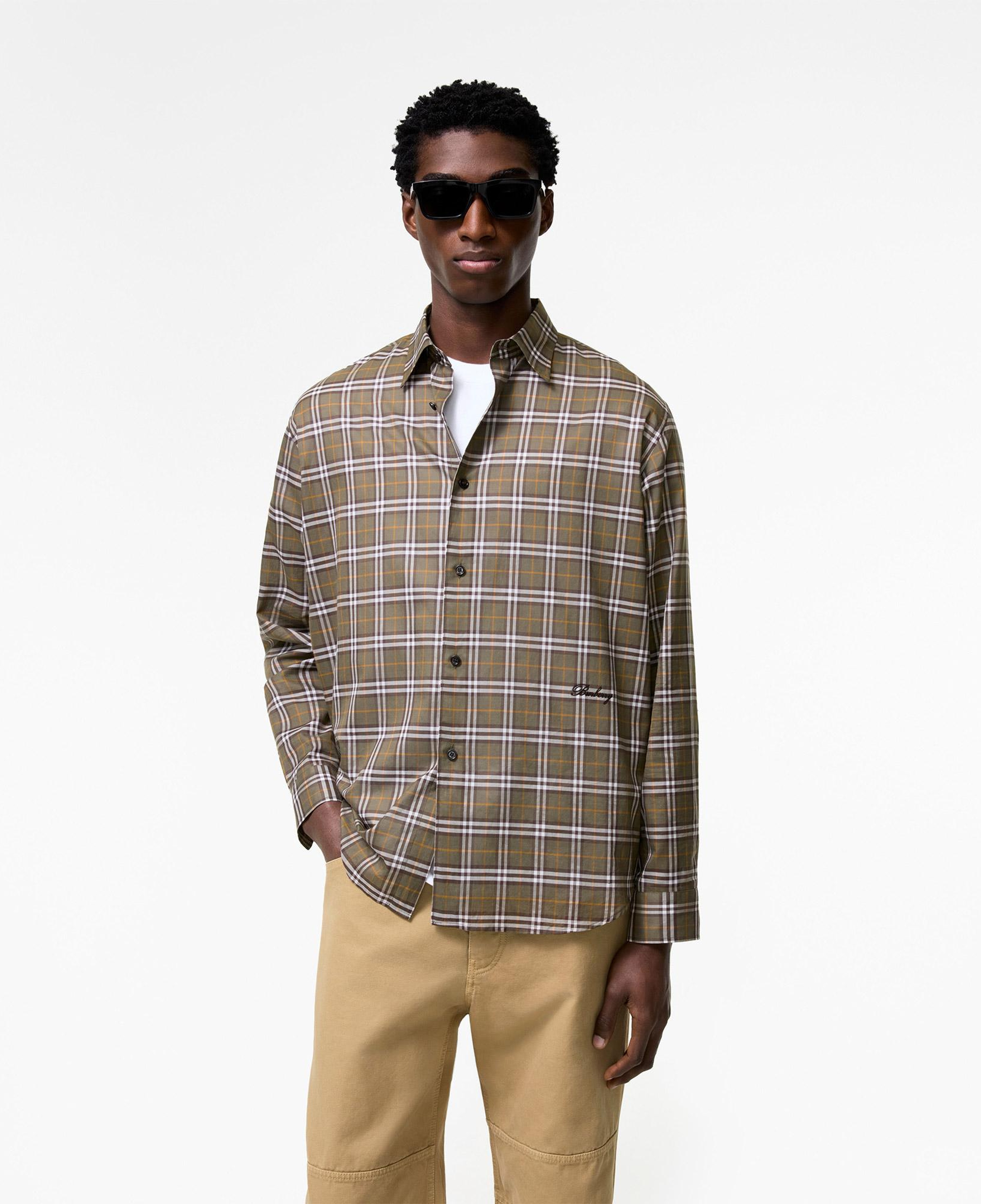 Burberry Radmar Check Erkek Kahverengi Gömlek