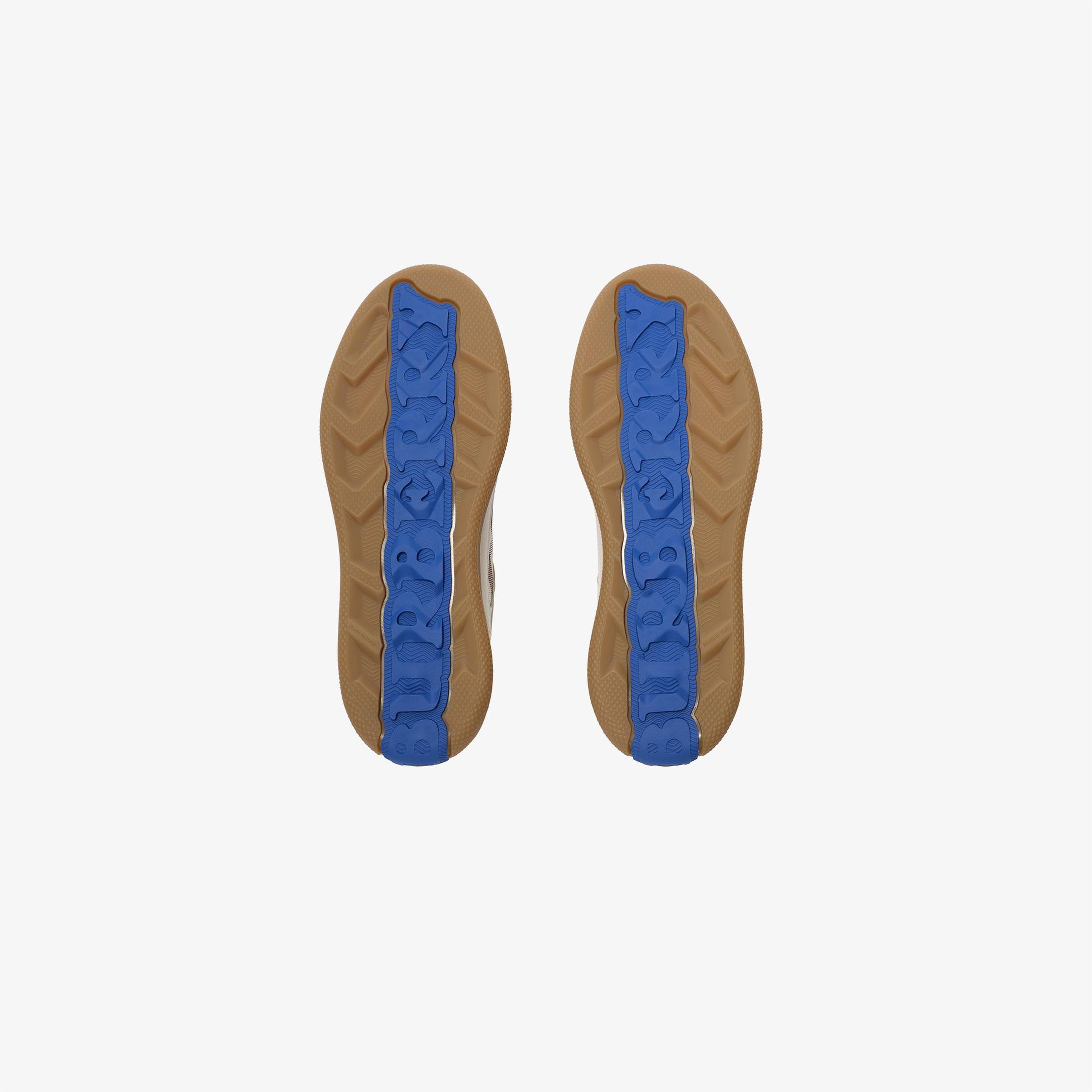Burberry New Terrace Mix Erkek Krem Sneaker