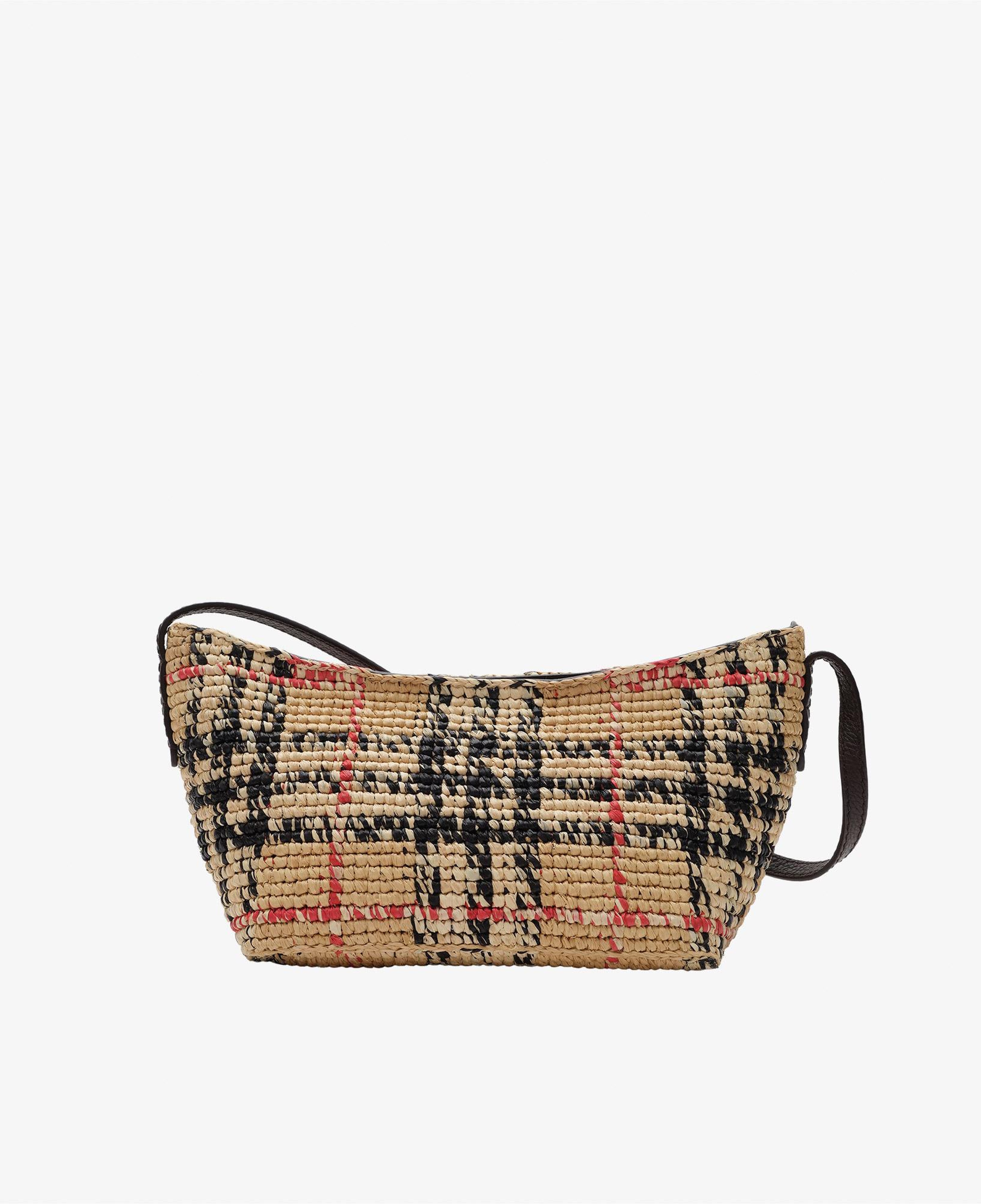 Burberry Margate Baguette Raf Kadın Bej Omuz Çantası
