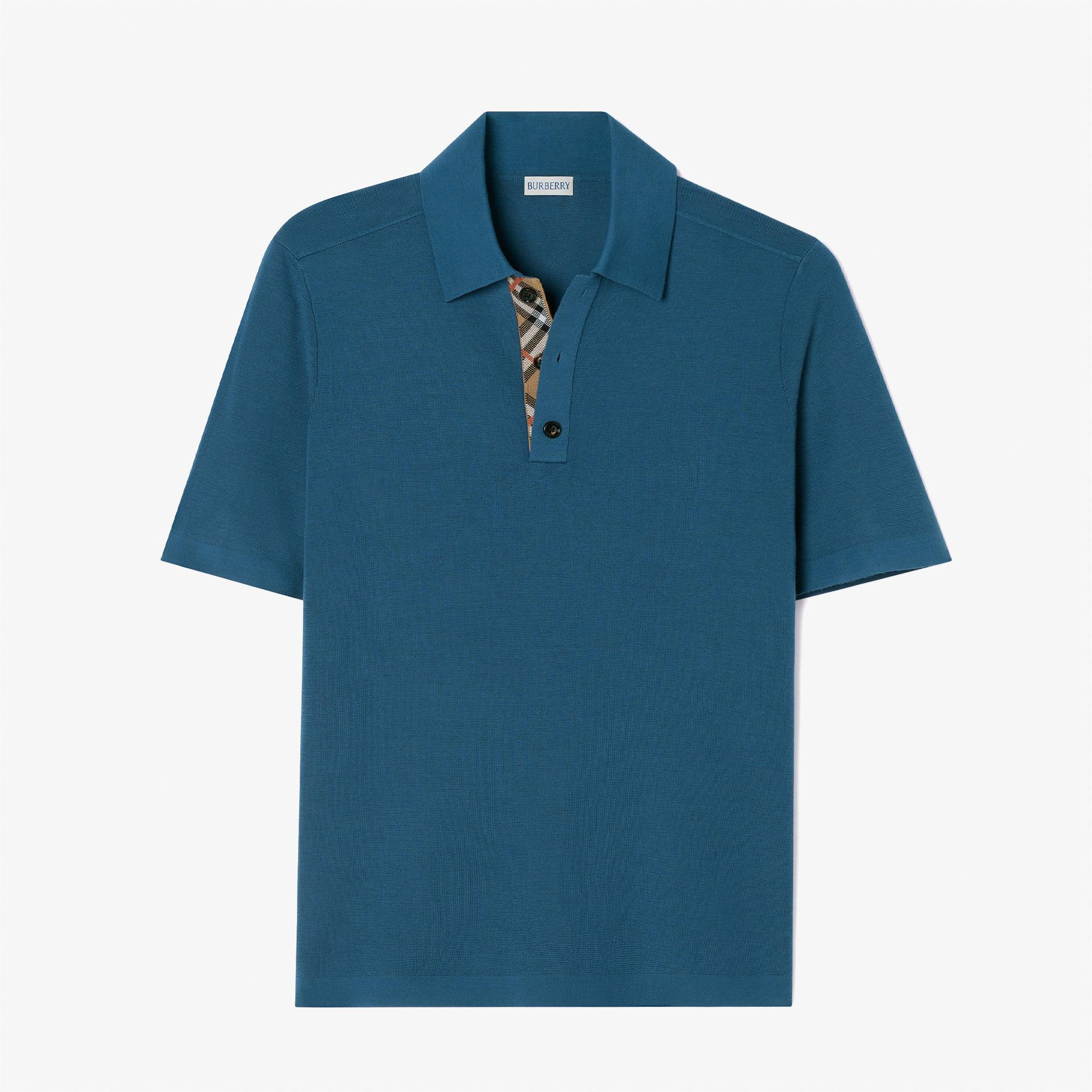 Burberry Marcus Erkek Mavi Triko
