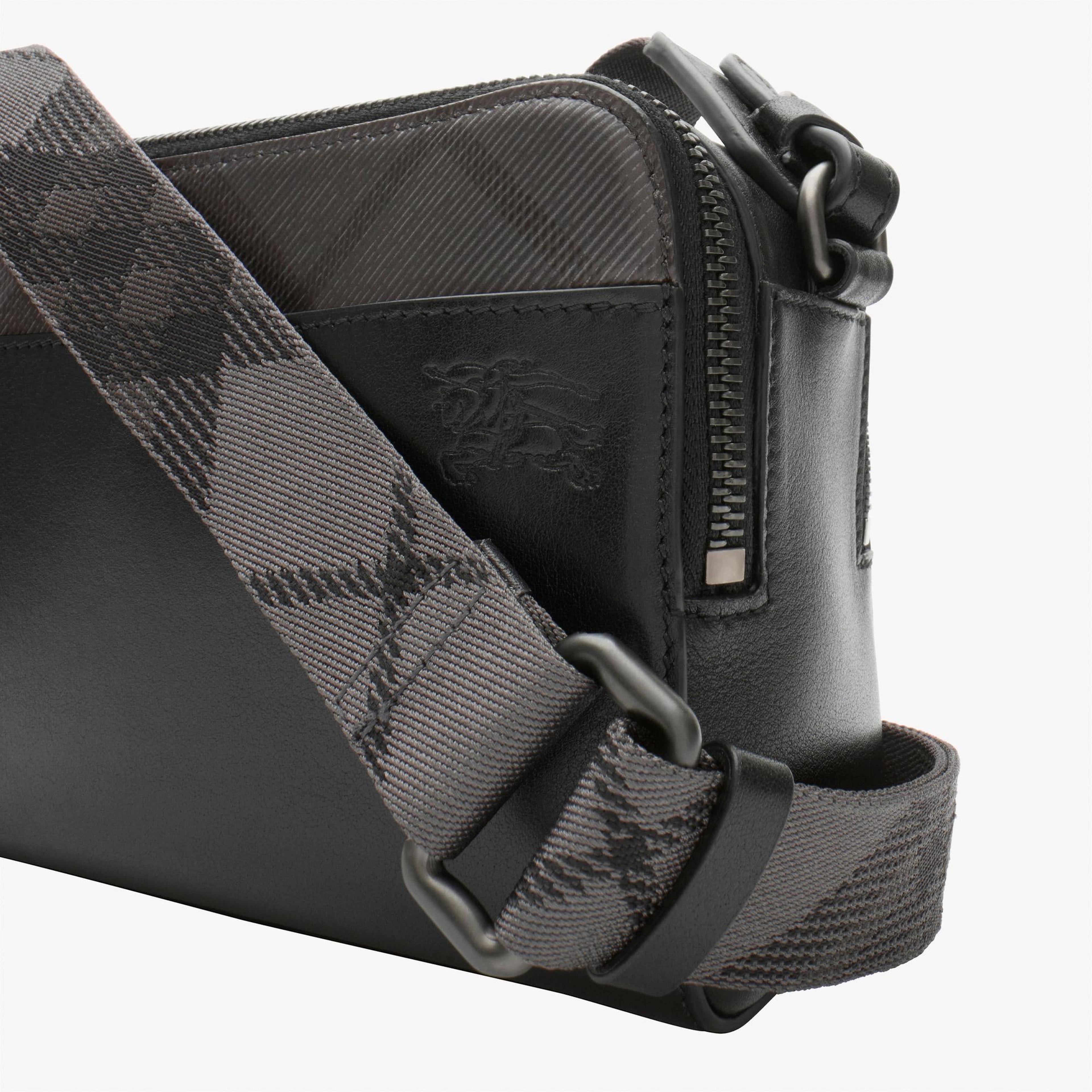 Burberry Mini Crossbody Erkek Siyah Çapraz Çanta
