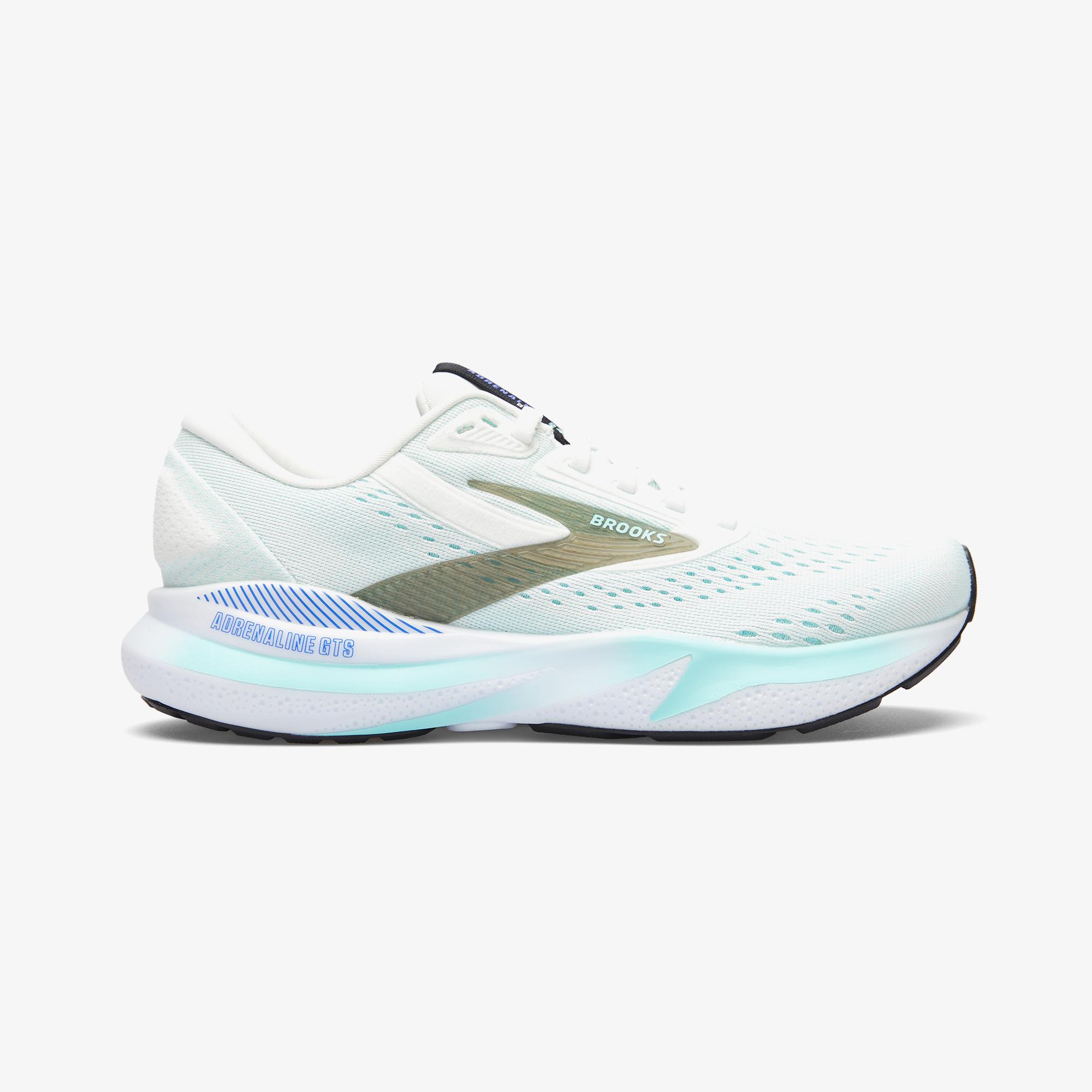 Brooks Adrenaline GTS 24 Kadın Beyaz Koşu Ayakkabısı