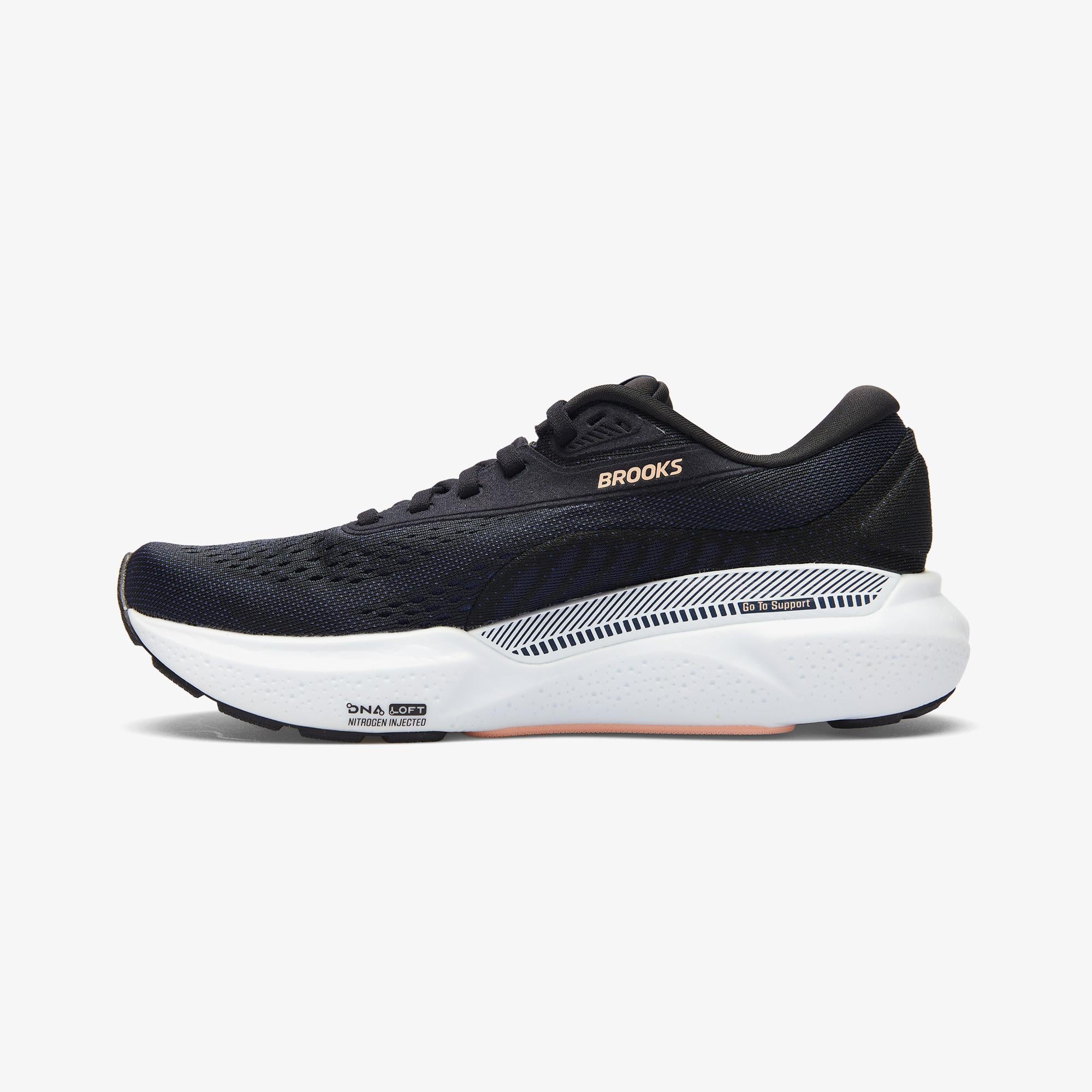 Brooks Adrenaline GTS 24 Kadın Siyah Koşu Ayakkabısı
