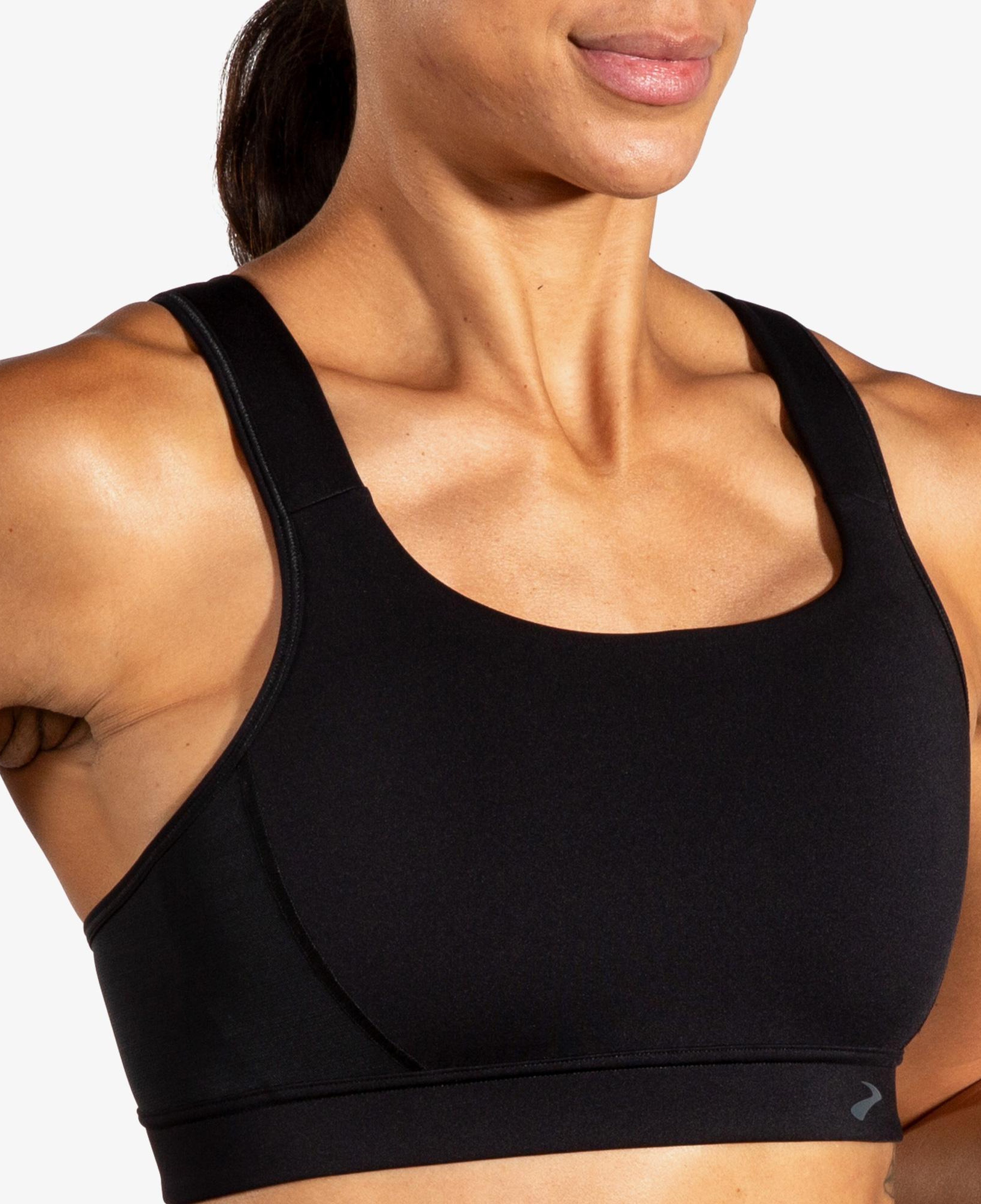 Brooks Convertible 2.0 Sports Kadın Siyah Bra