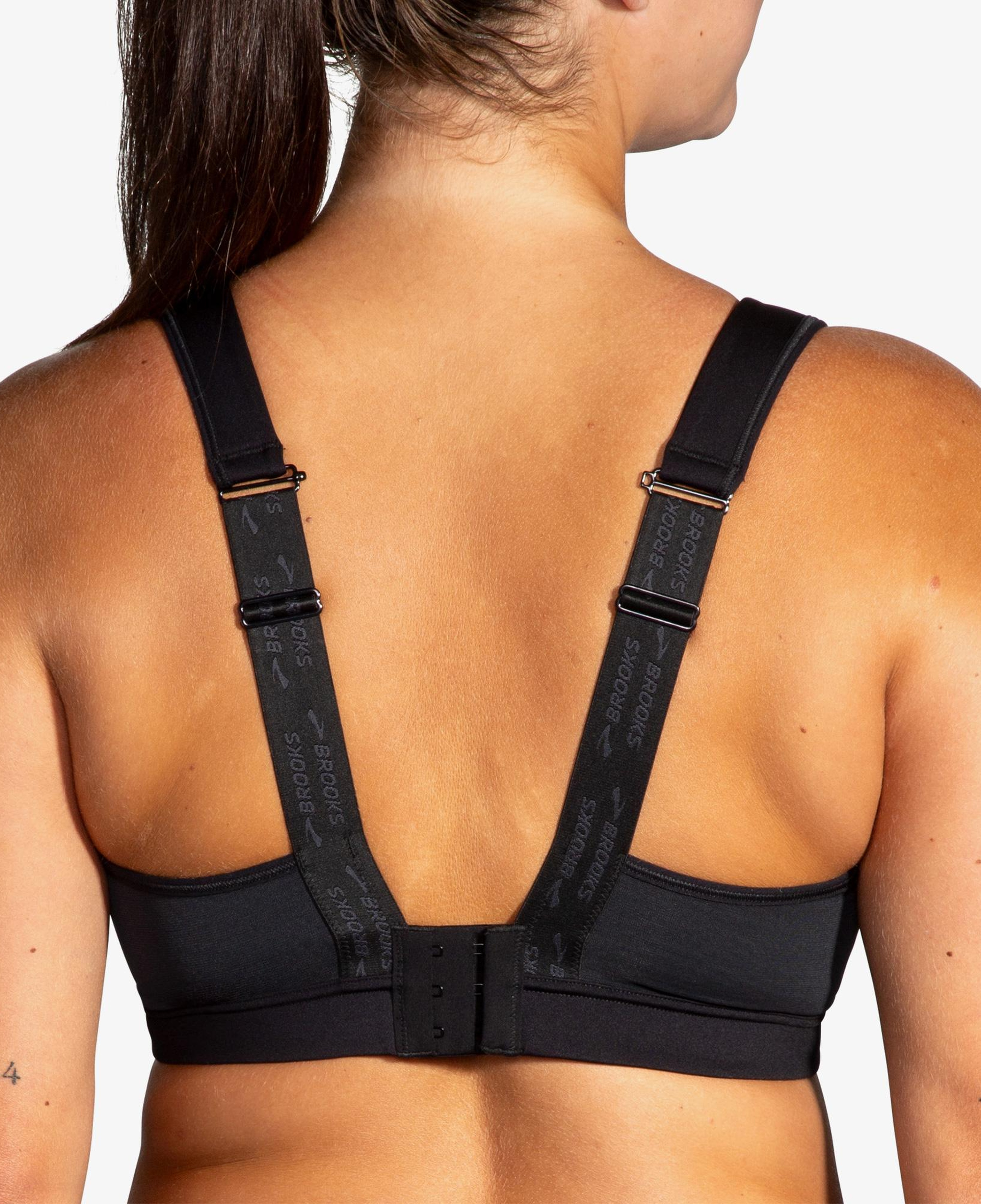 Brooks Convertible 2.0 Sports Kadın Siyah Bra