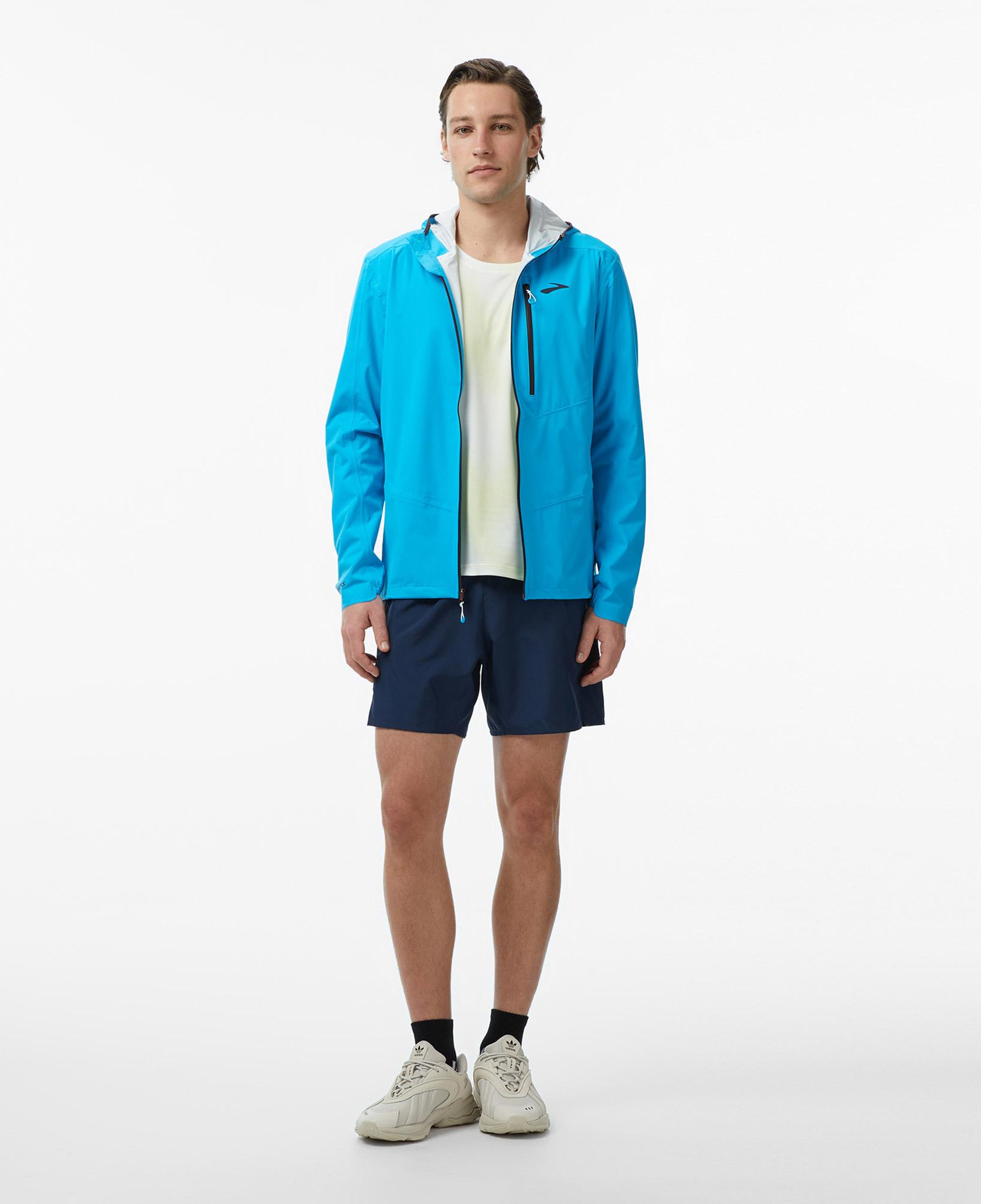 Brooks High Point Waterproof  2 Erkek Mavi Ceket