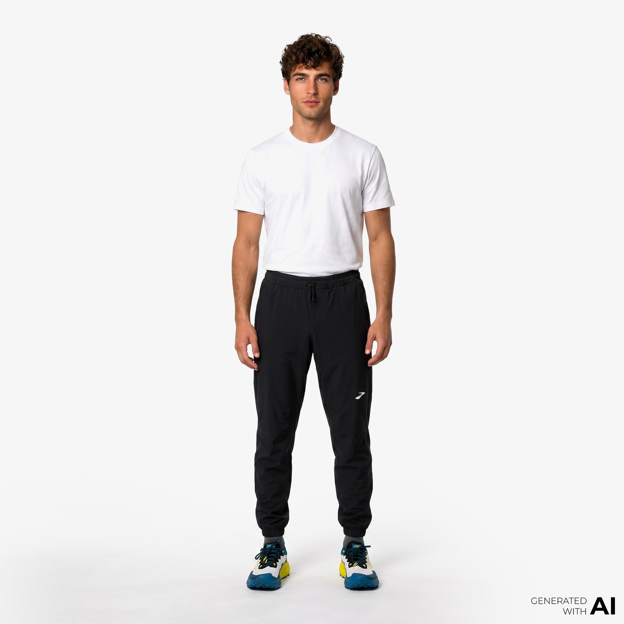 Brooks High Point Waterproof Pant Erkek Siyah Pantolon