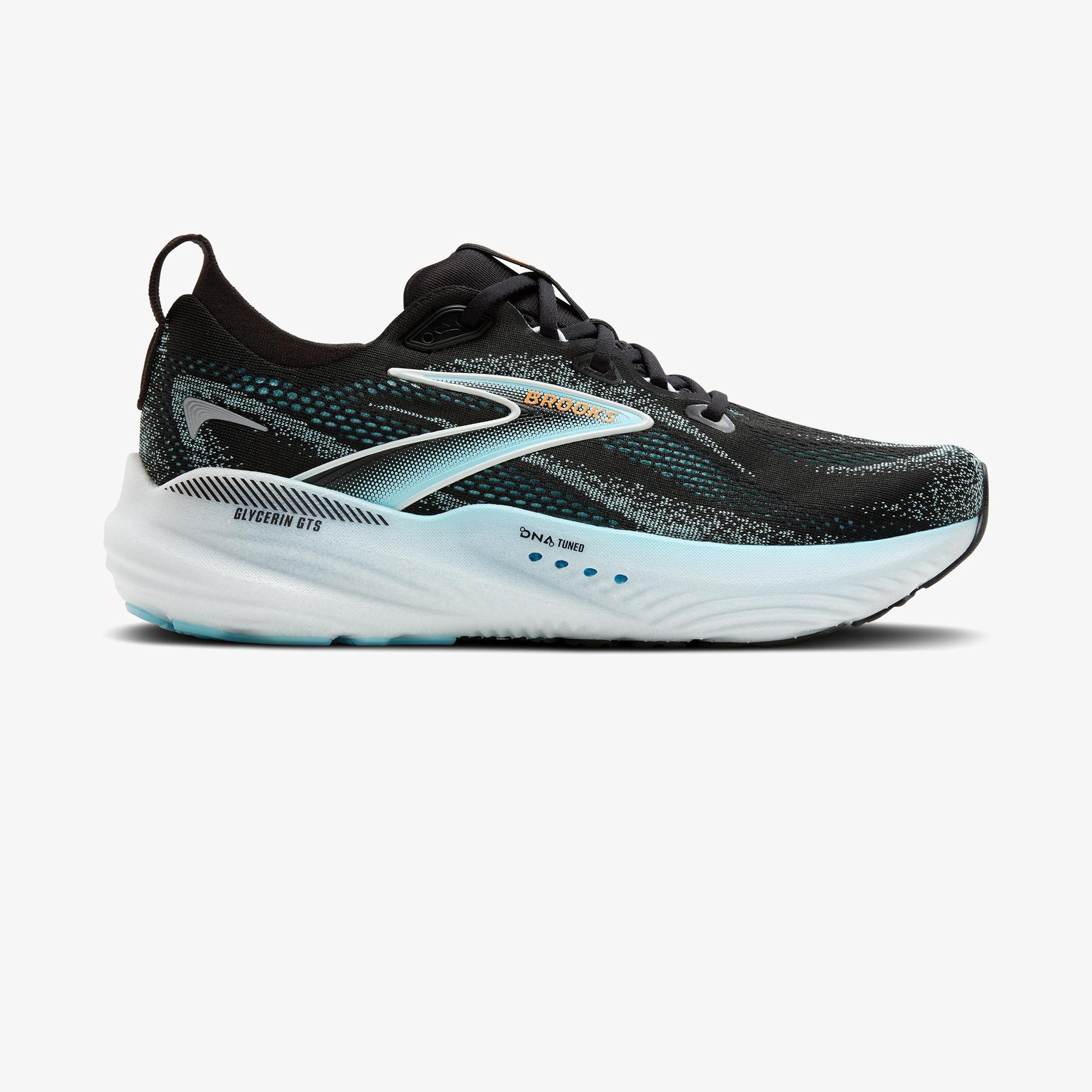 Brooks Glycerin GTS 22 Erkek Siyah Spor Ayakkabı