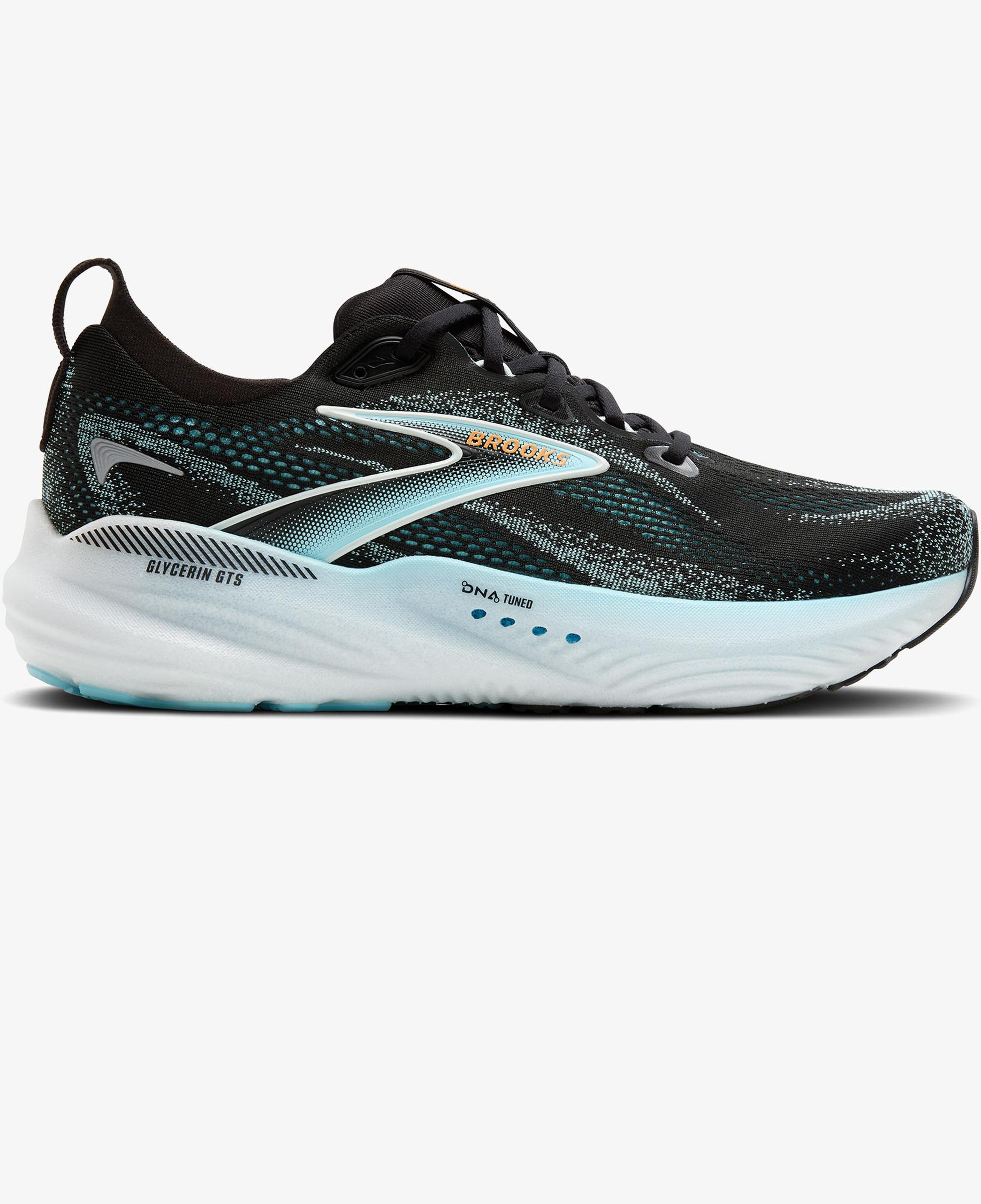 Brooks Glycerin GTS 22 Erkek Siyah Spor Ayakkabı