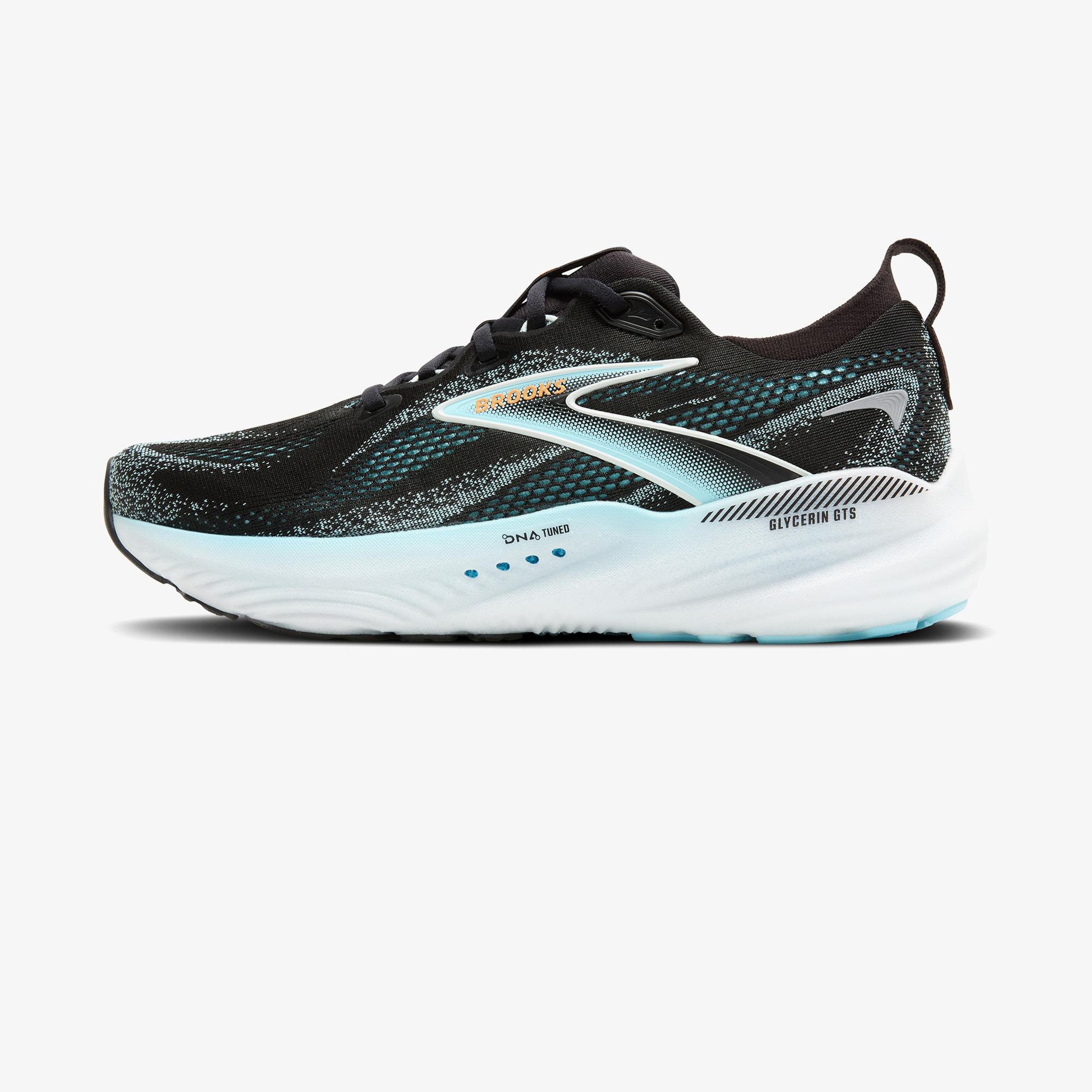 Brooks Glycerin GTS 22 Erkek Siyah Spor Ayakkabı