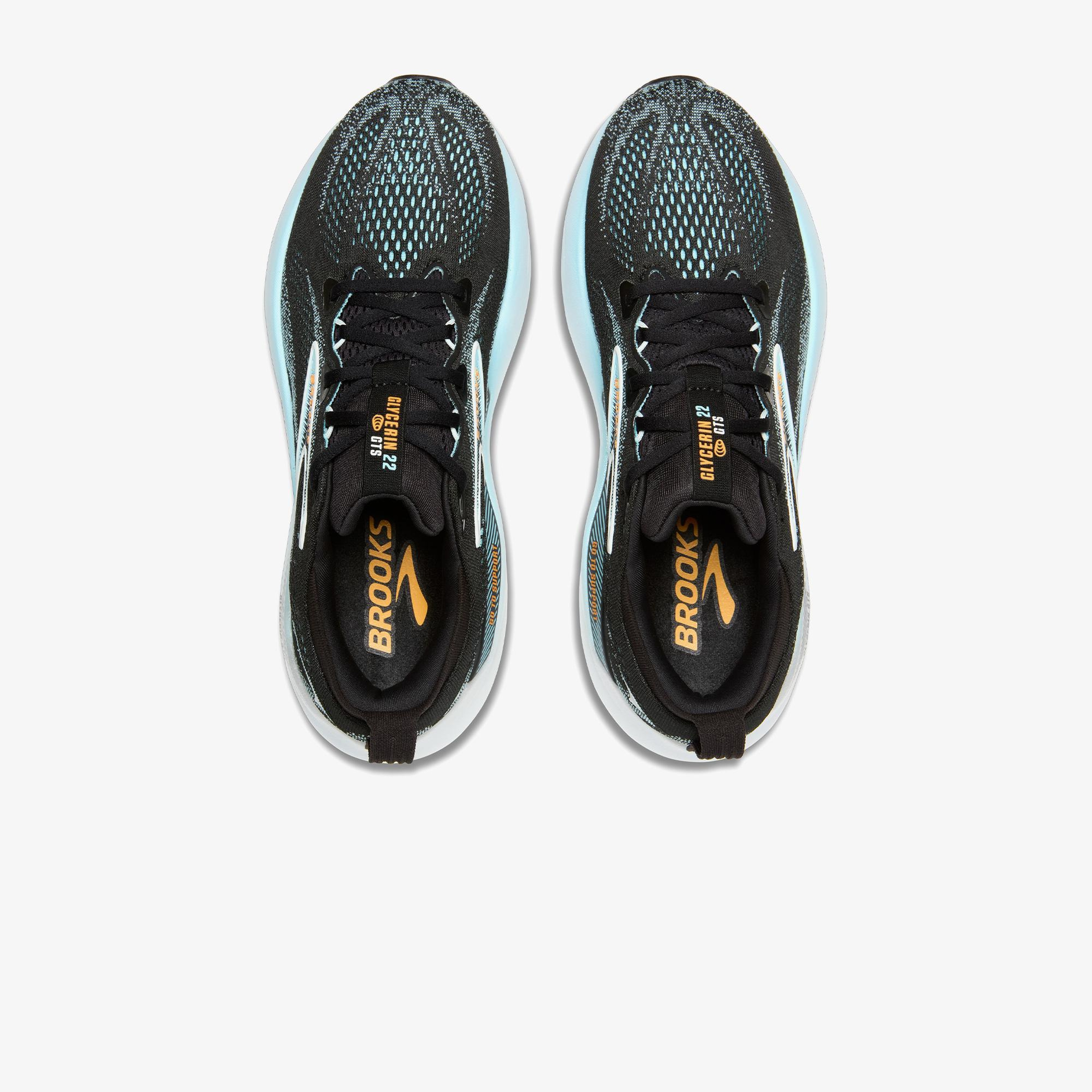 Brooks Glycerin GTS 22 Erkek Siyah Spor Ayakkabı