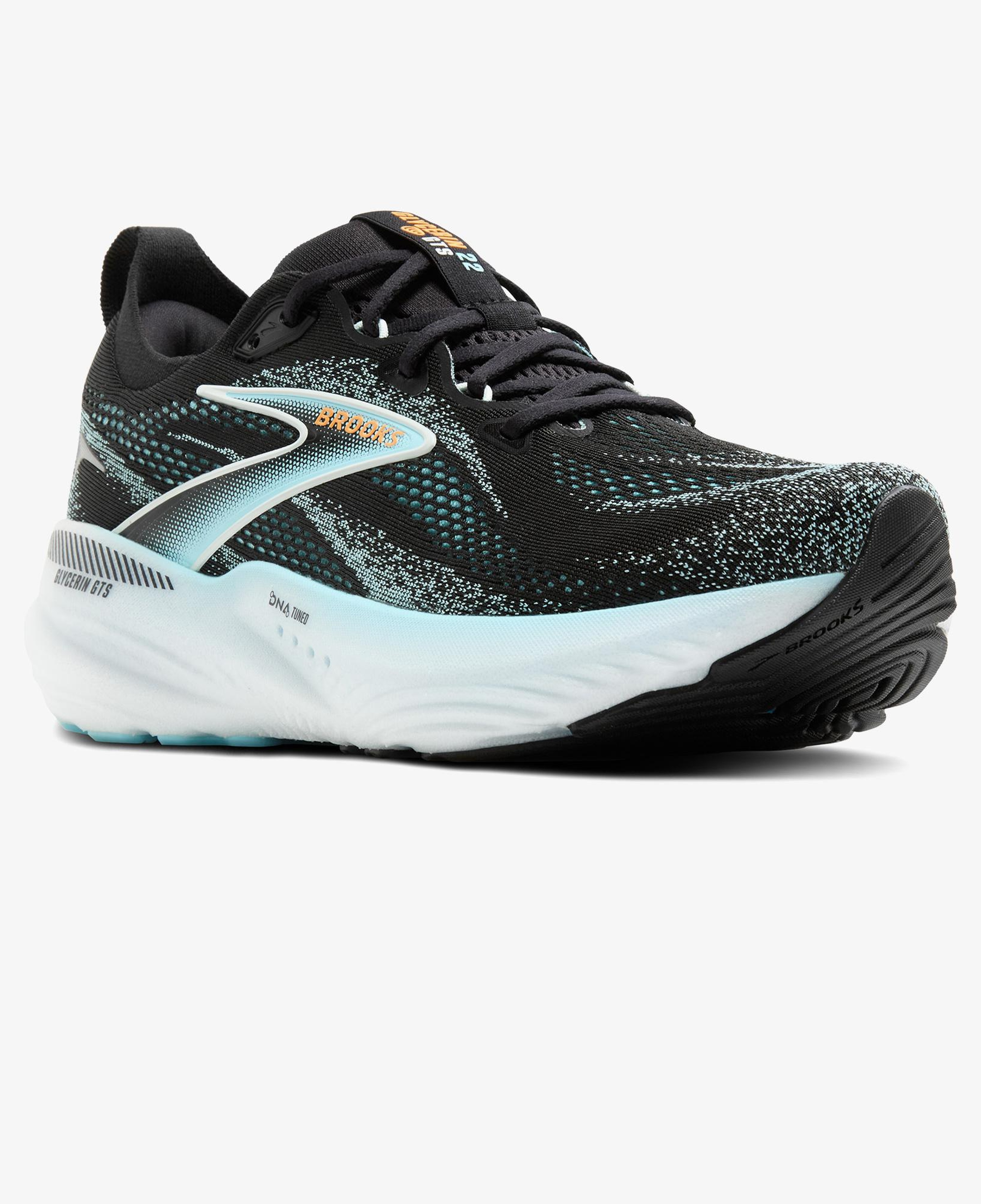 Brooks Glycerin GTS 22 Erkek Siyah Spor Ayakkabı