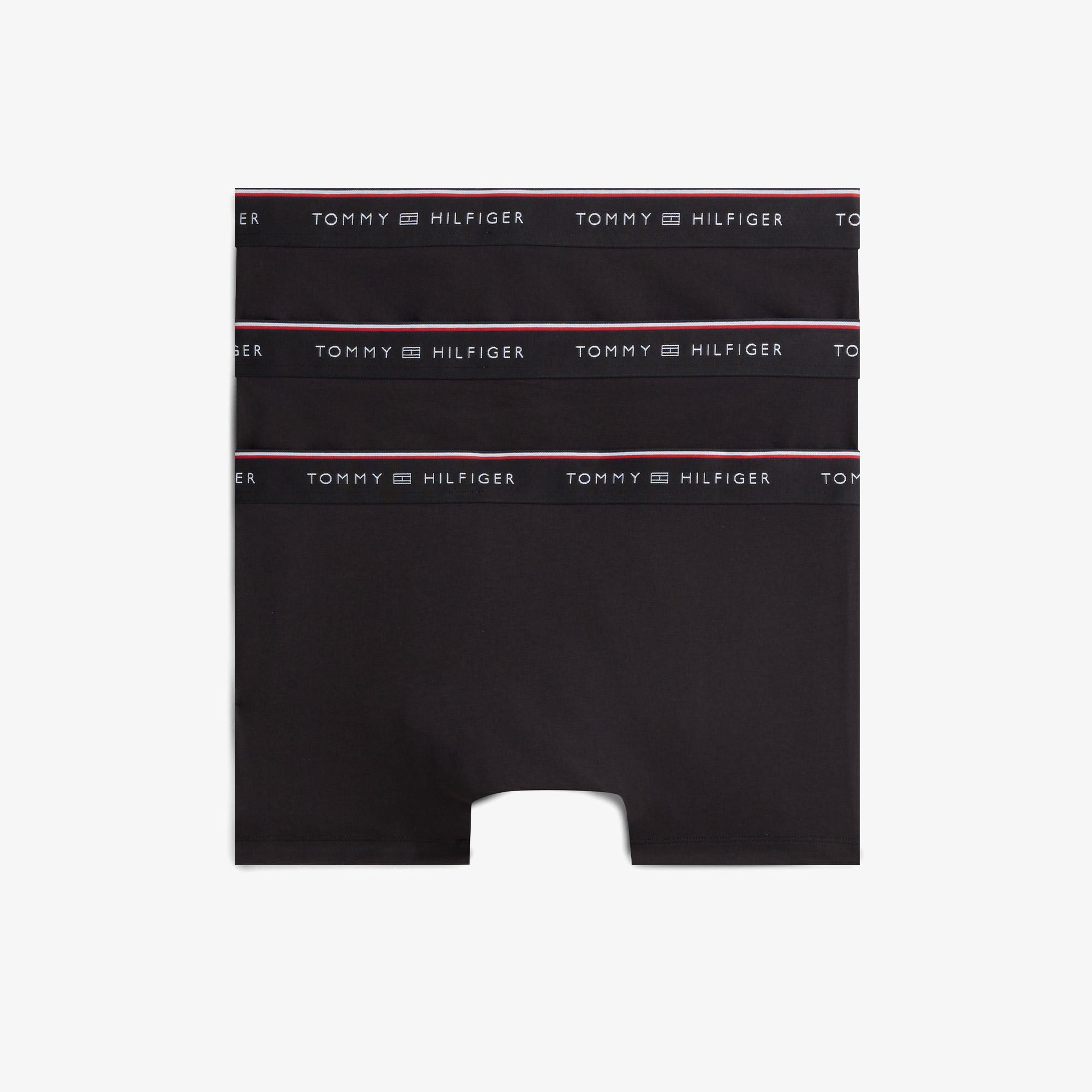 Tommy Hilfiger 3'lü Trunk Erkek Renkli Boxer