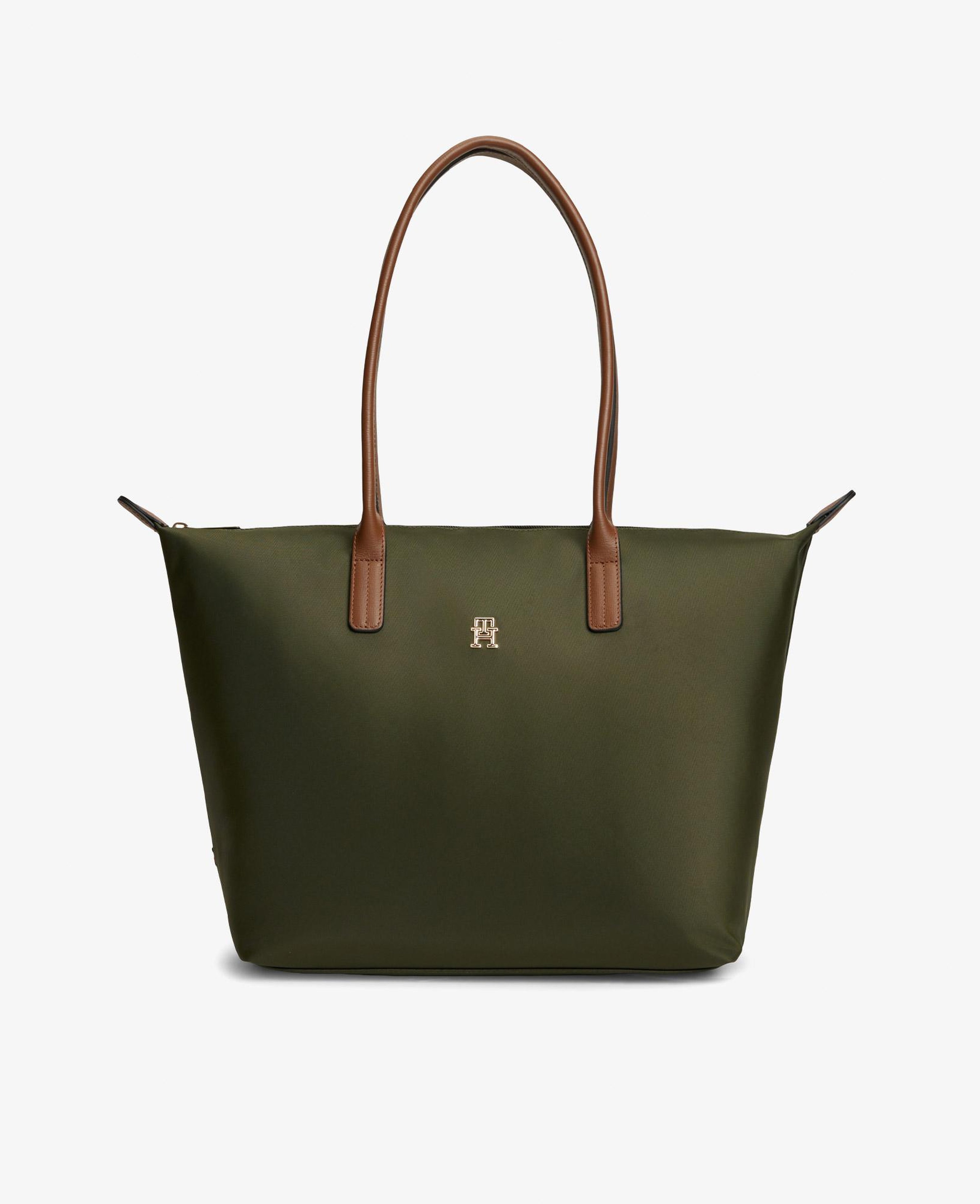 Tommy Hilfiger Popette Tote Kadın Yeşil El Çantası