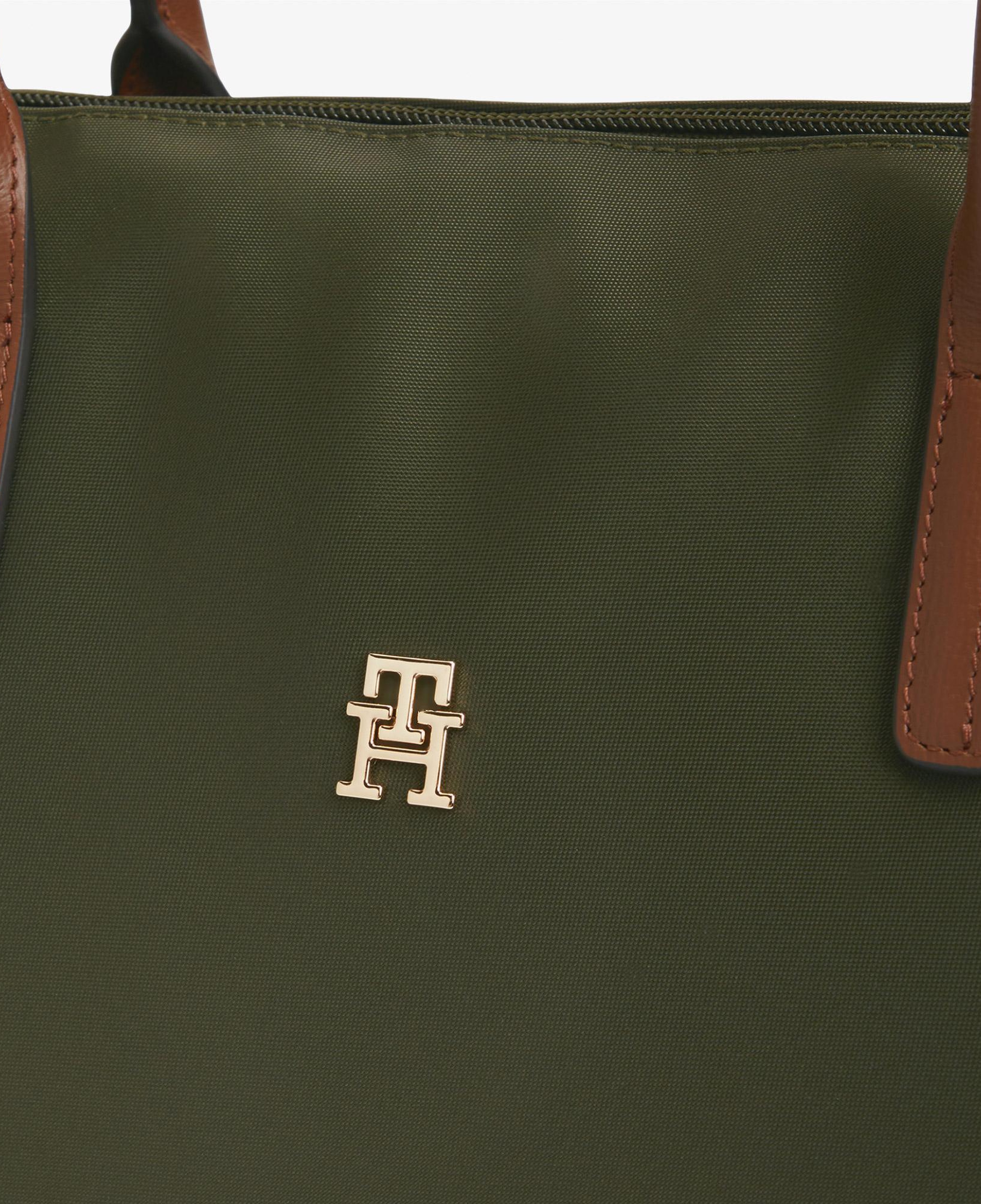 Tommy Hilfiger Popette Tote Kadın Yeşil El Çantası