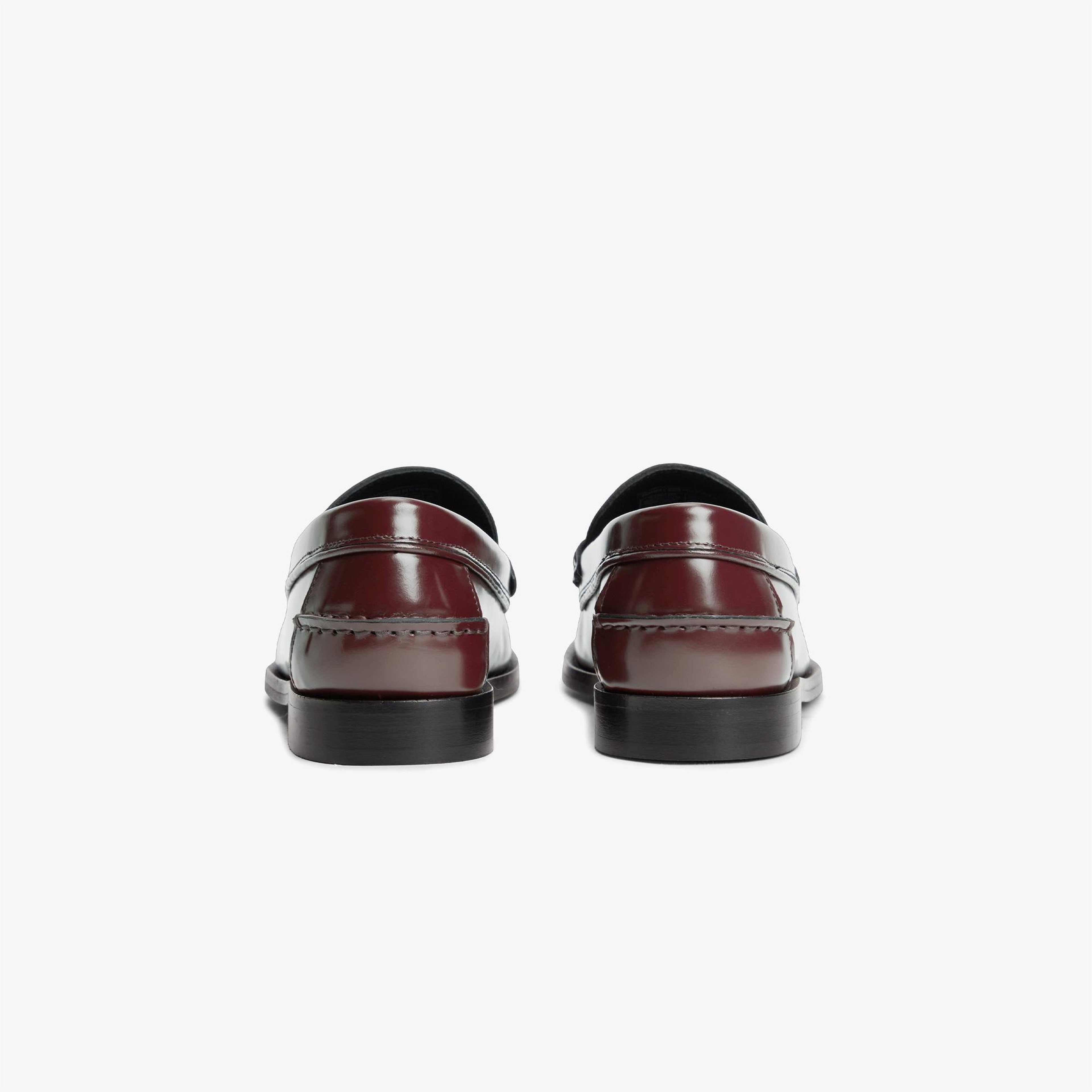Tommy Hilfiger Penny Abrasivato Kadın Kırmızı Loafer