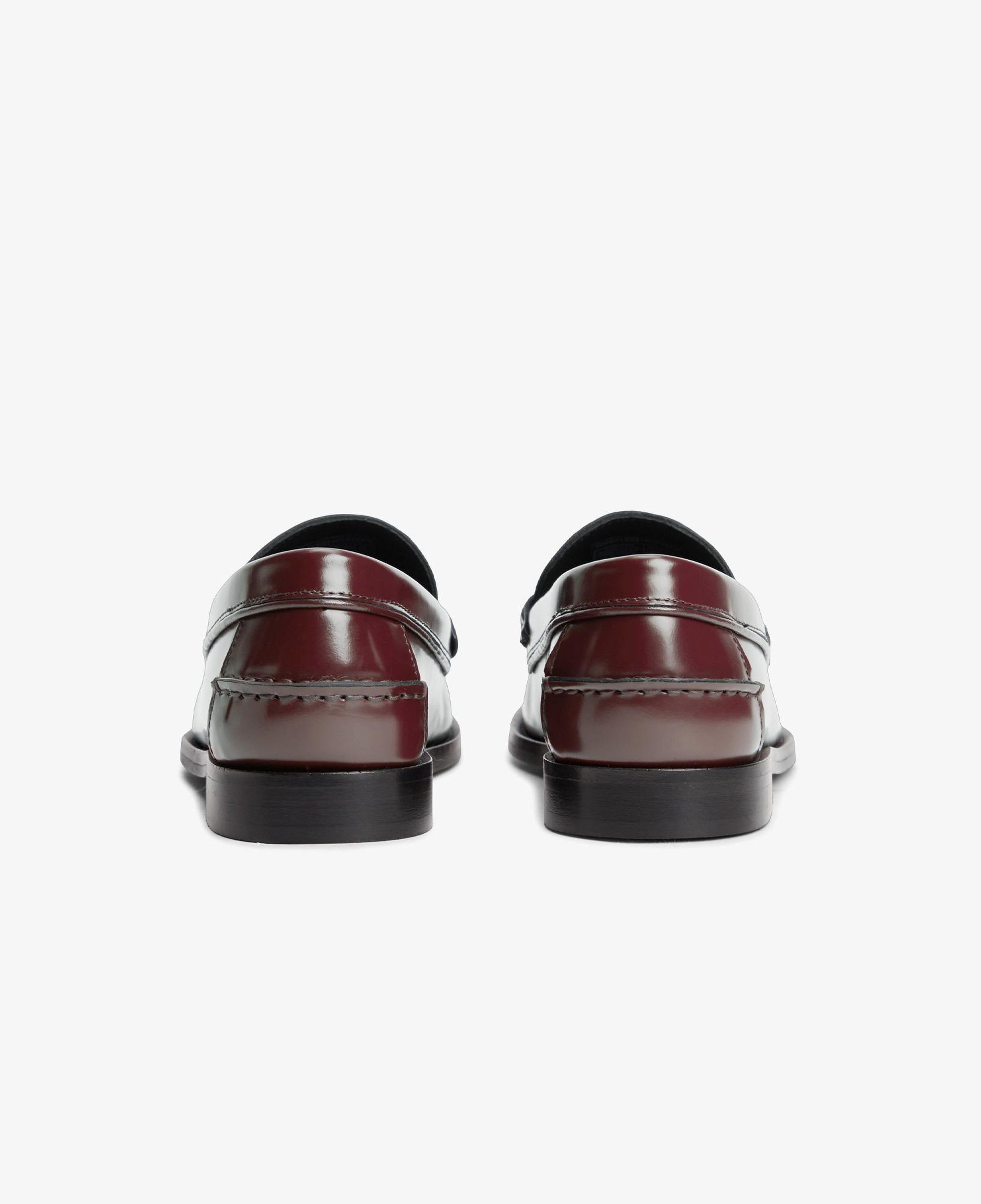 Tommy Hilfiger Penny Abrasivato Kadın Kırmızı Loafer