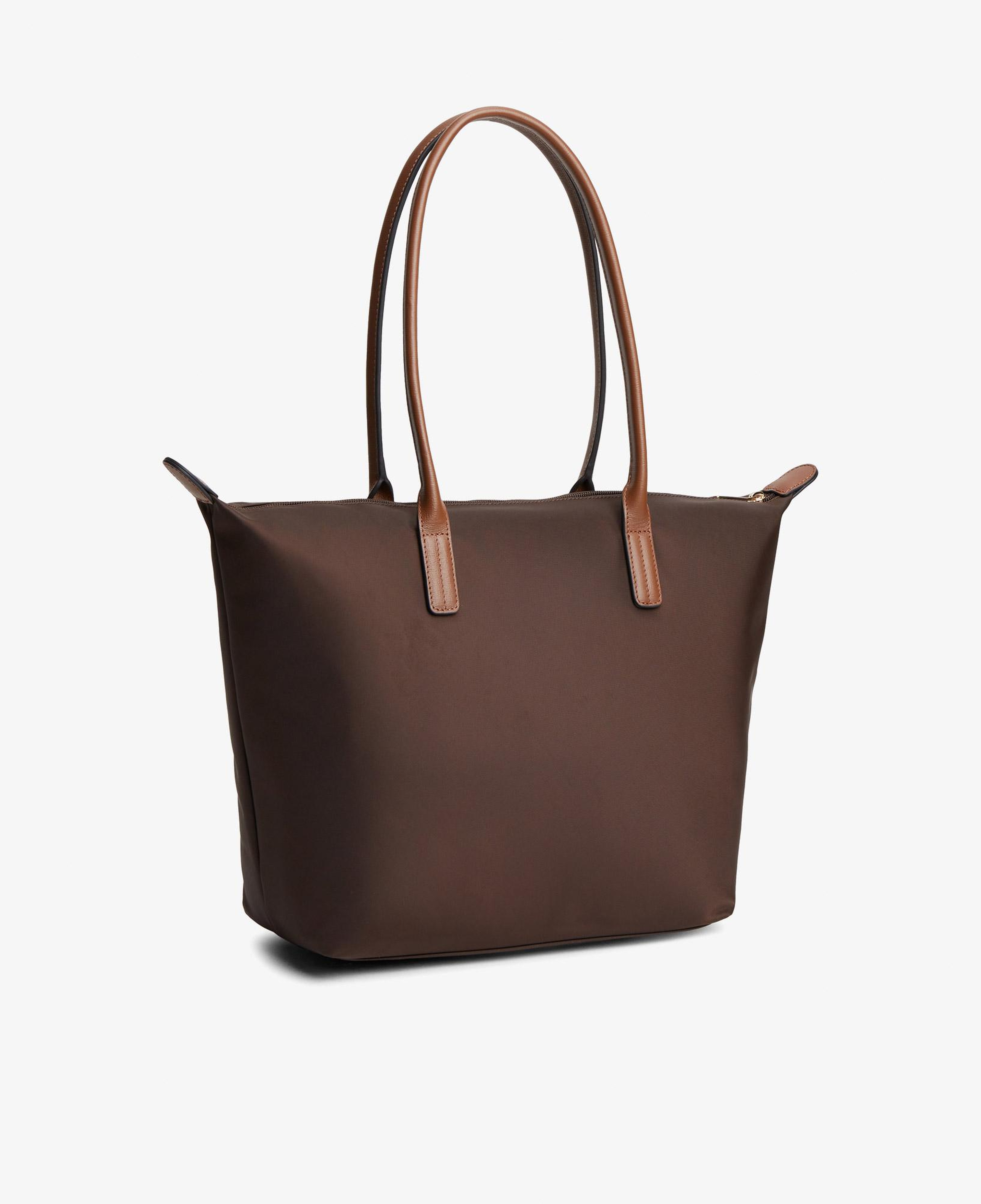Tommy Hilfiger Popette Tote Kadın Kahverengi El Çantası
