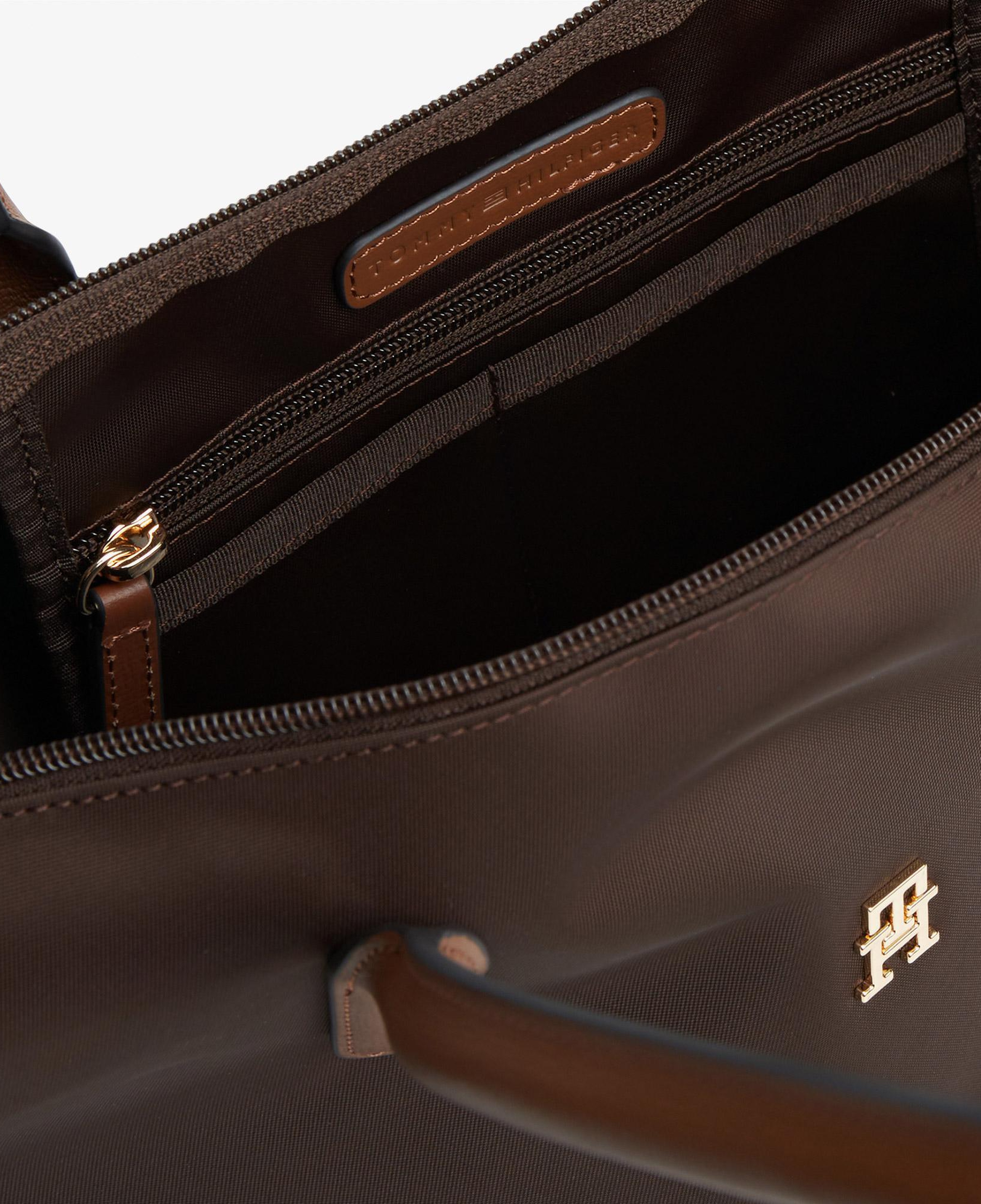 Tommy Hilfiger Popette Tote Kadın Kahverengi El Çantası