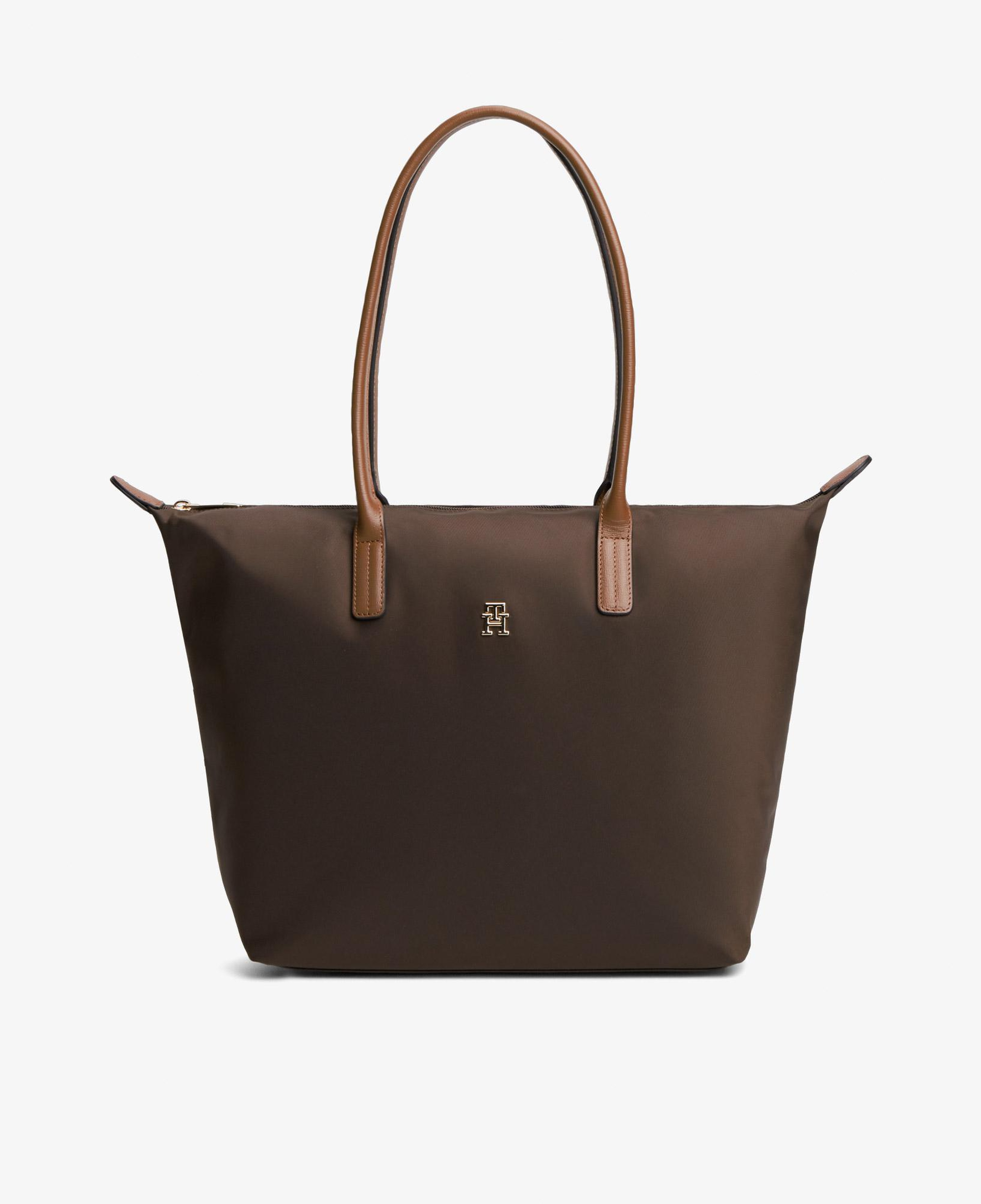 Tommy Hilfiger Popette Tote Kadın Kahverengi El Çantası