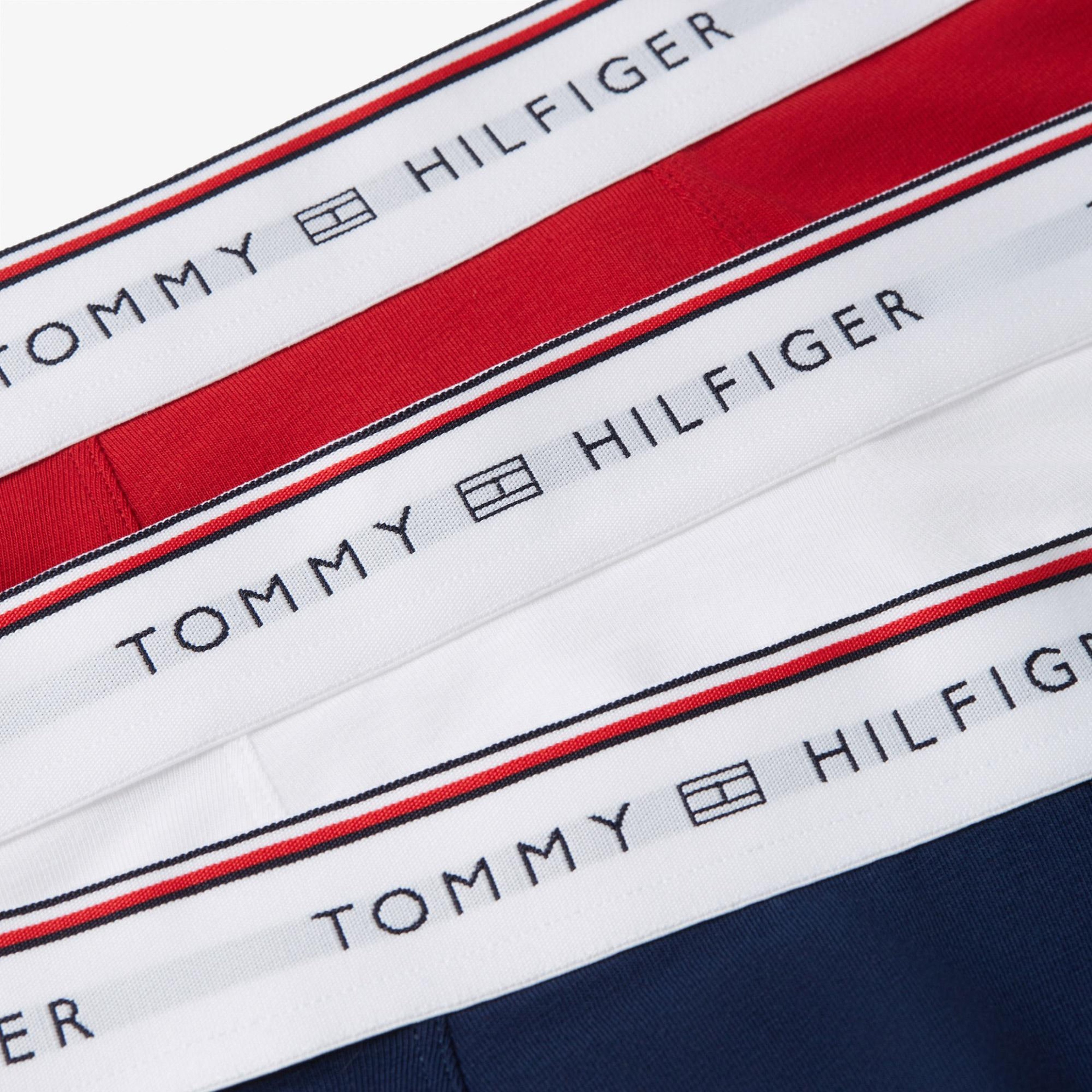 Tommy Hilfiger 3'lü Trunk Erkek Yeşil Boxer