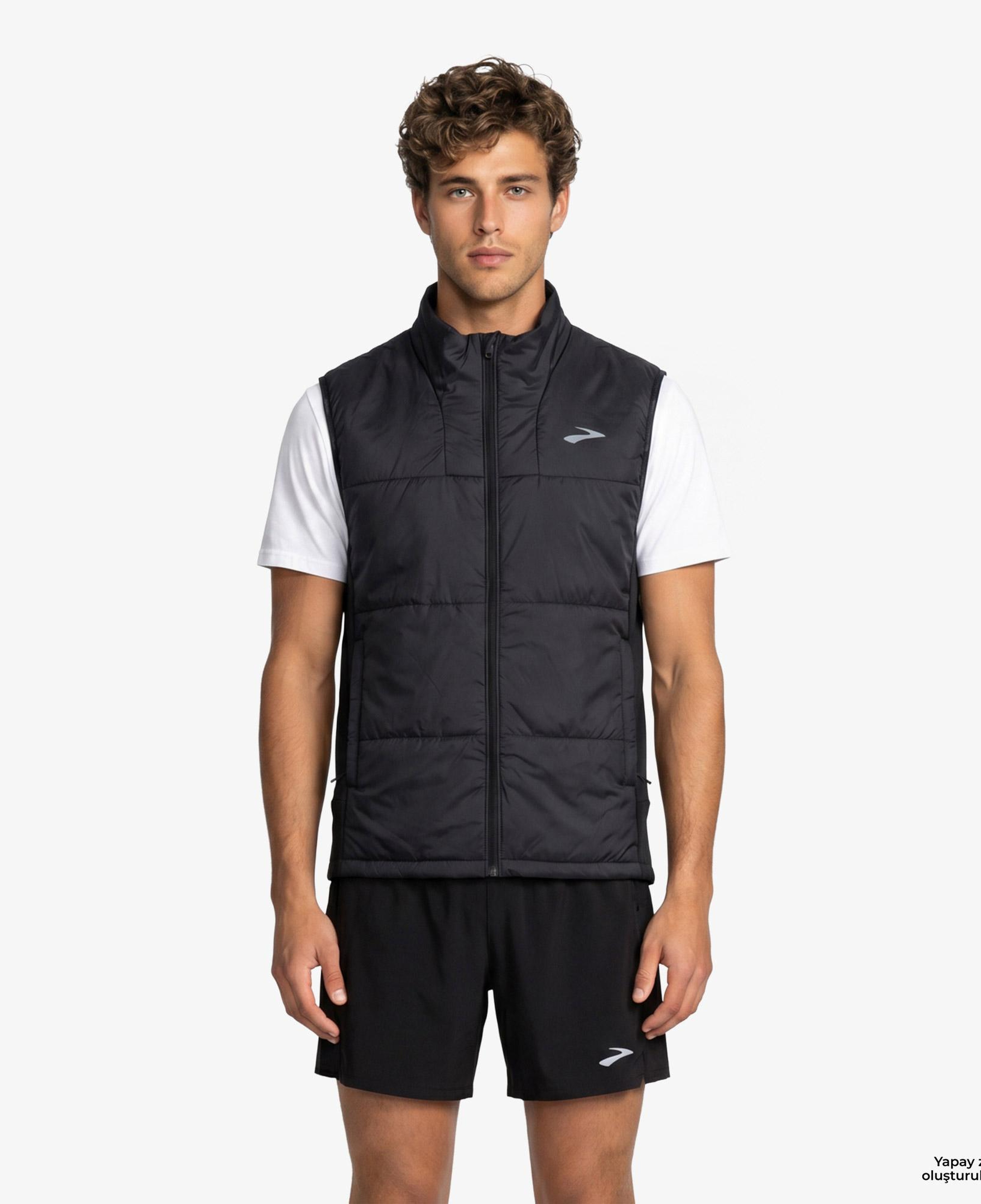 Brooks Shield Hybrid Vest 3.0 Erkek Siyah Yelek