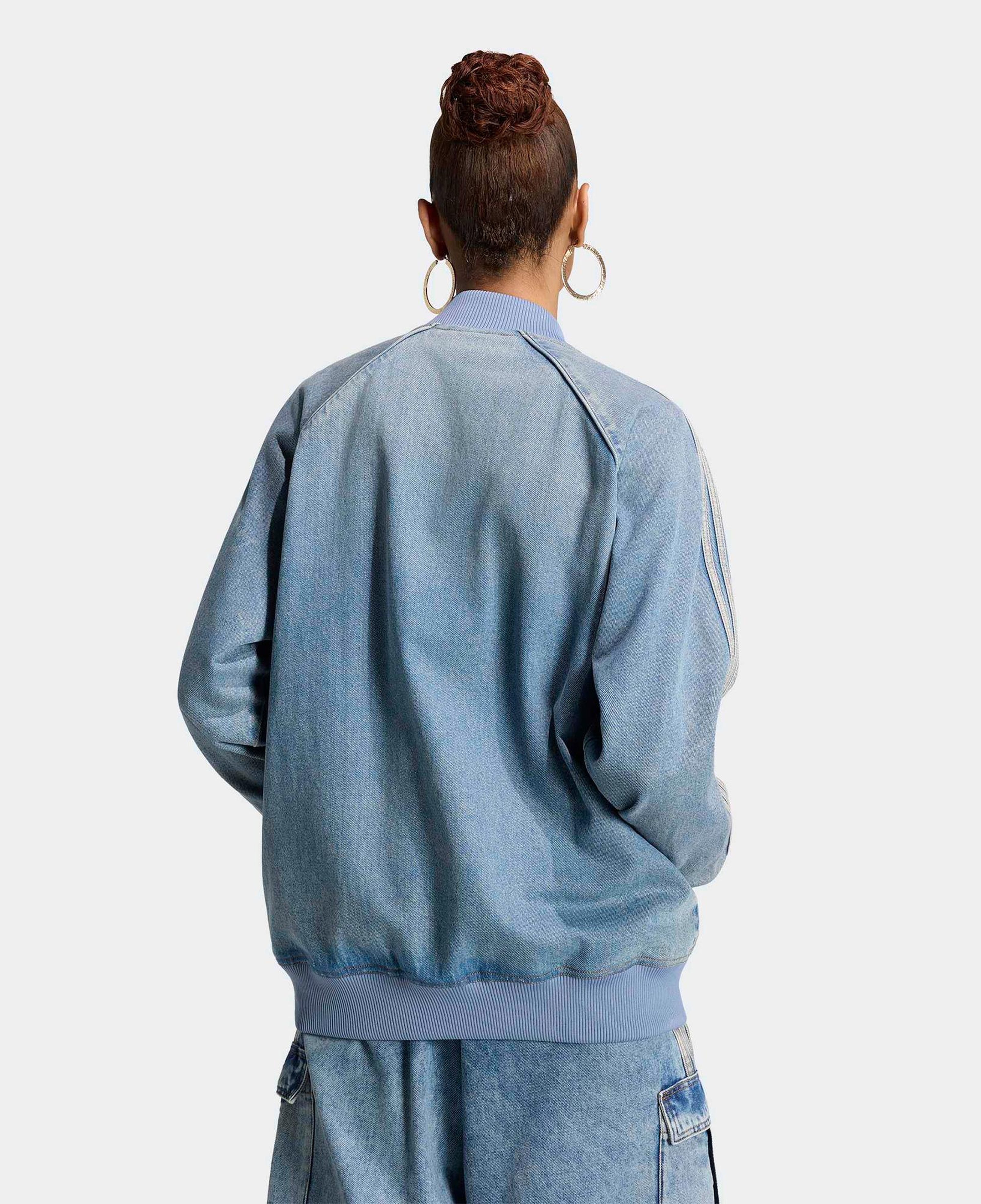 adidas Oversized Denim Kadın Mavi Ceket