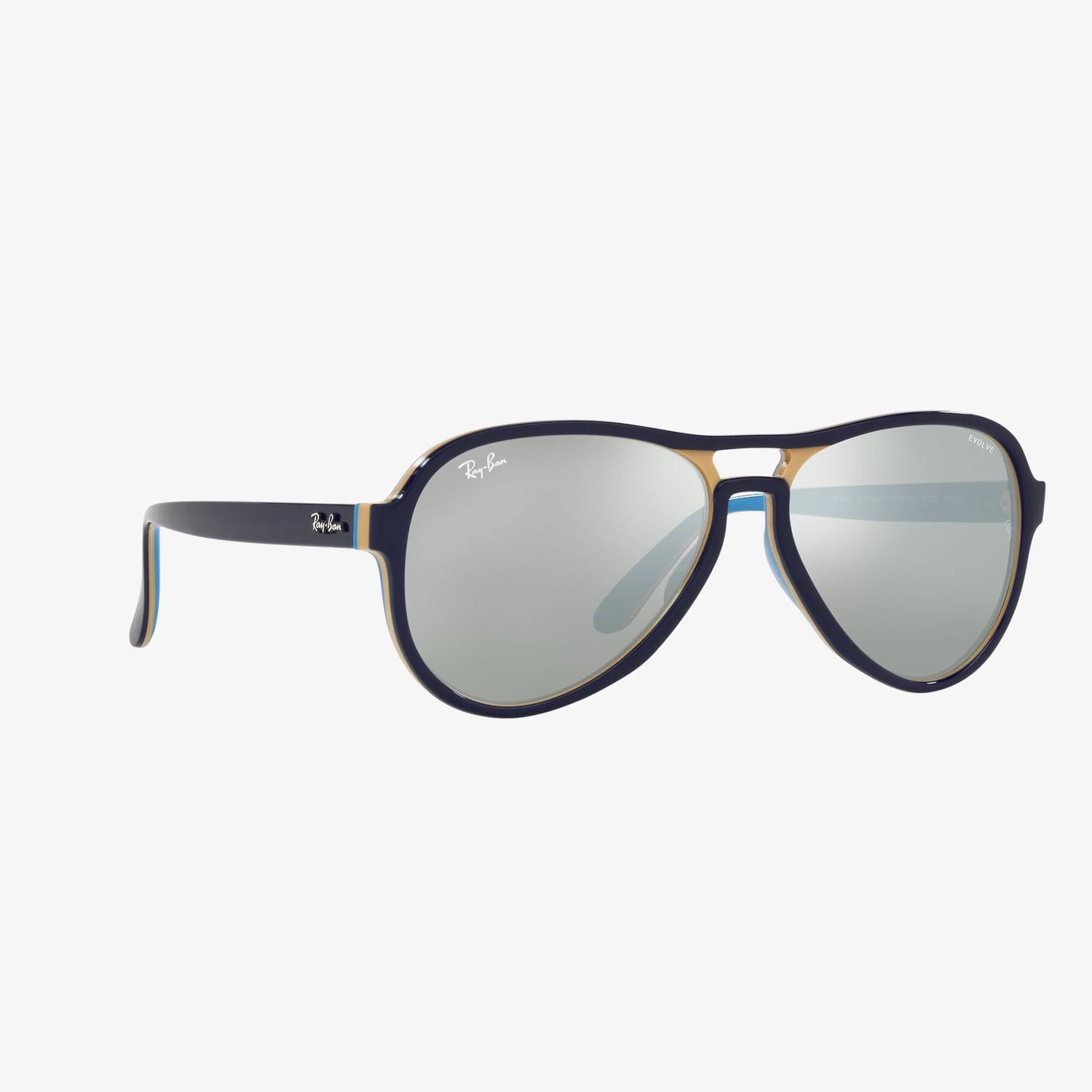 RAY-BAN 0RB4355 Vagabond Unisex Mavi Creamy Light Mavi Güneş Gözlüğü